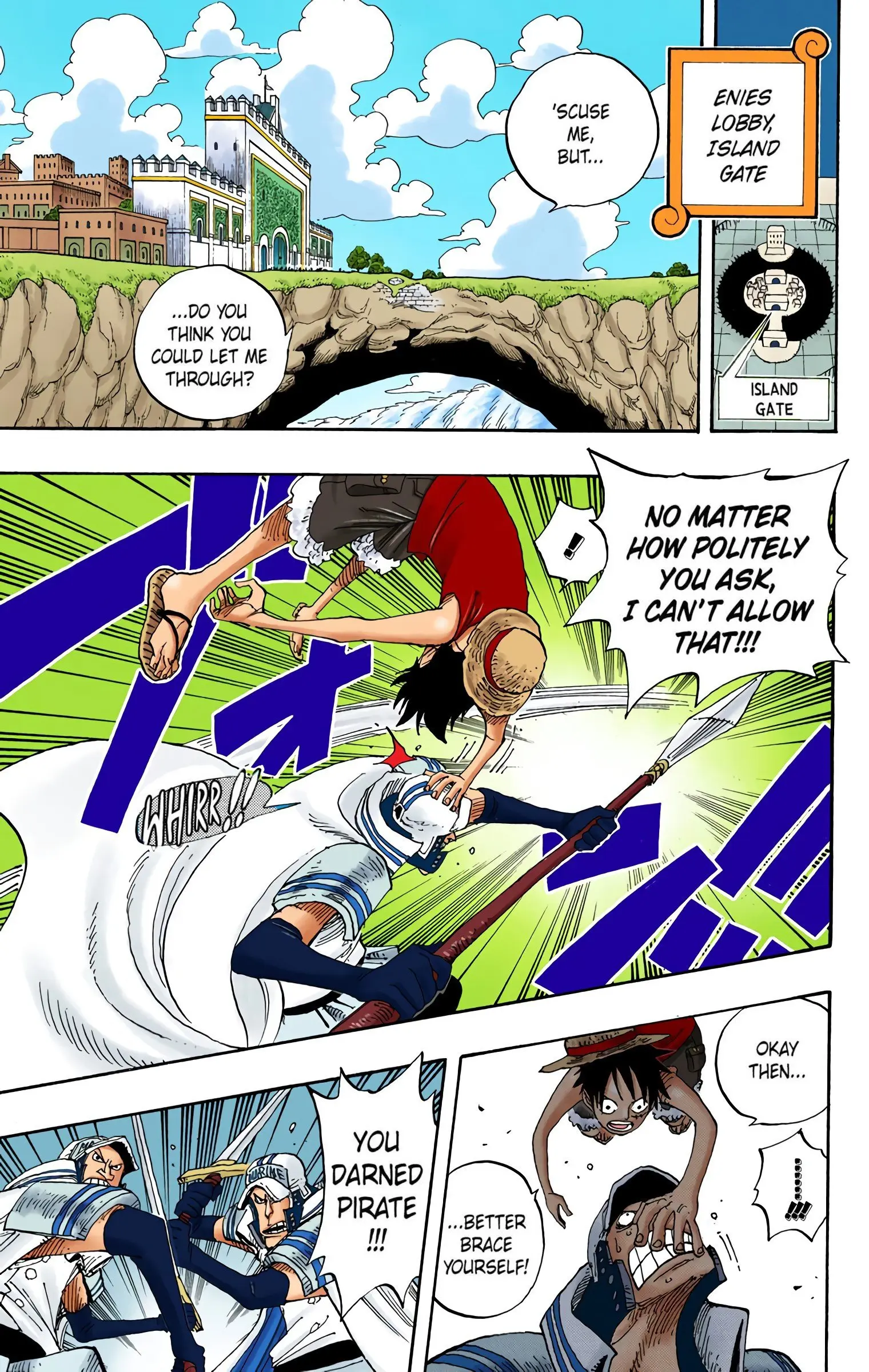 One Piece Colored, chapter 377, page 3