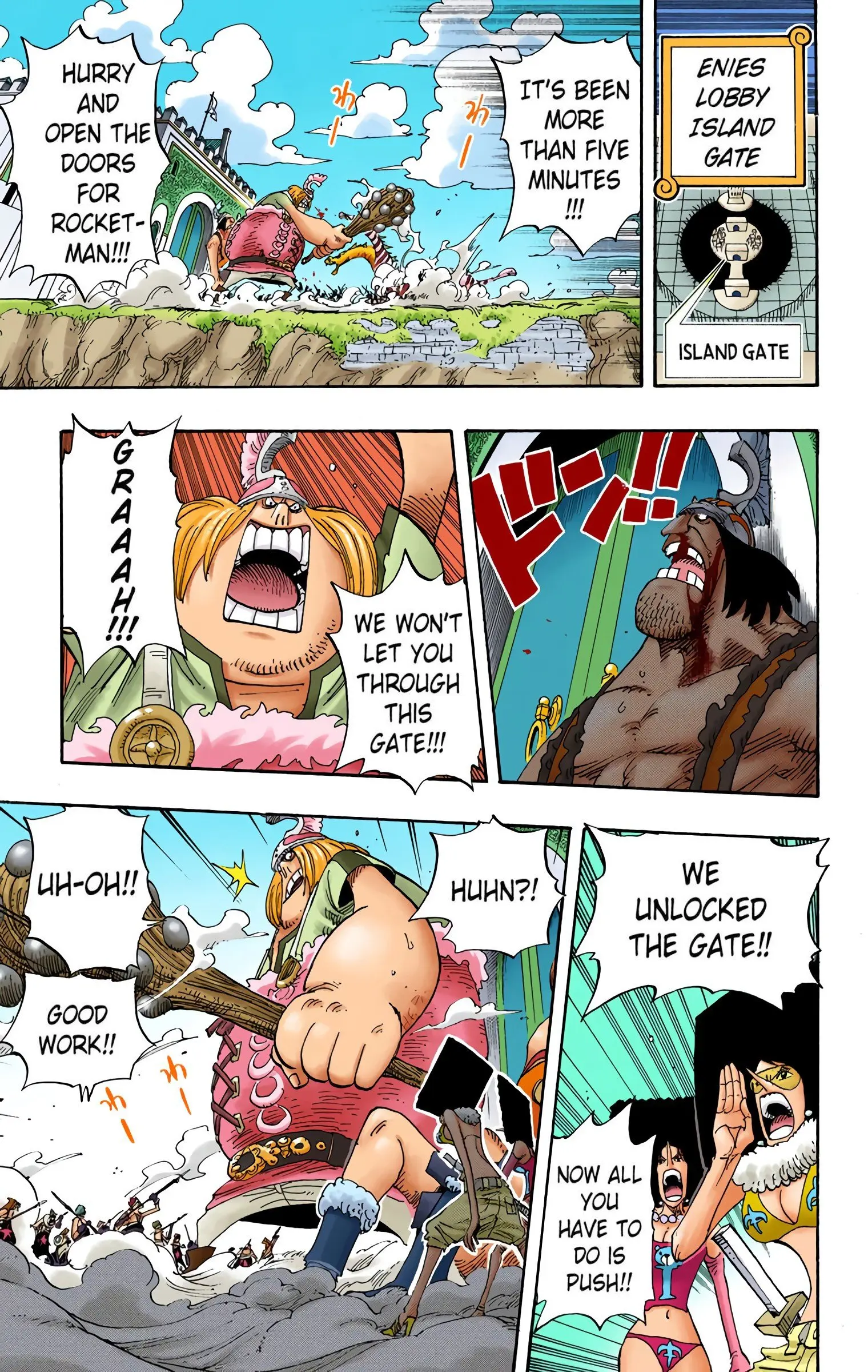 One Piece Colored, chapter 380, page 3