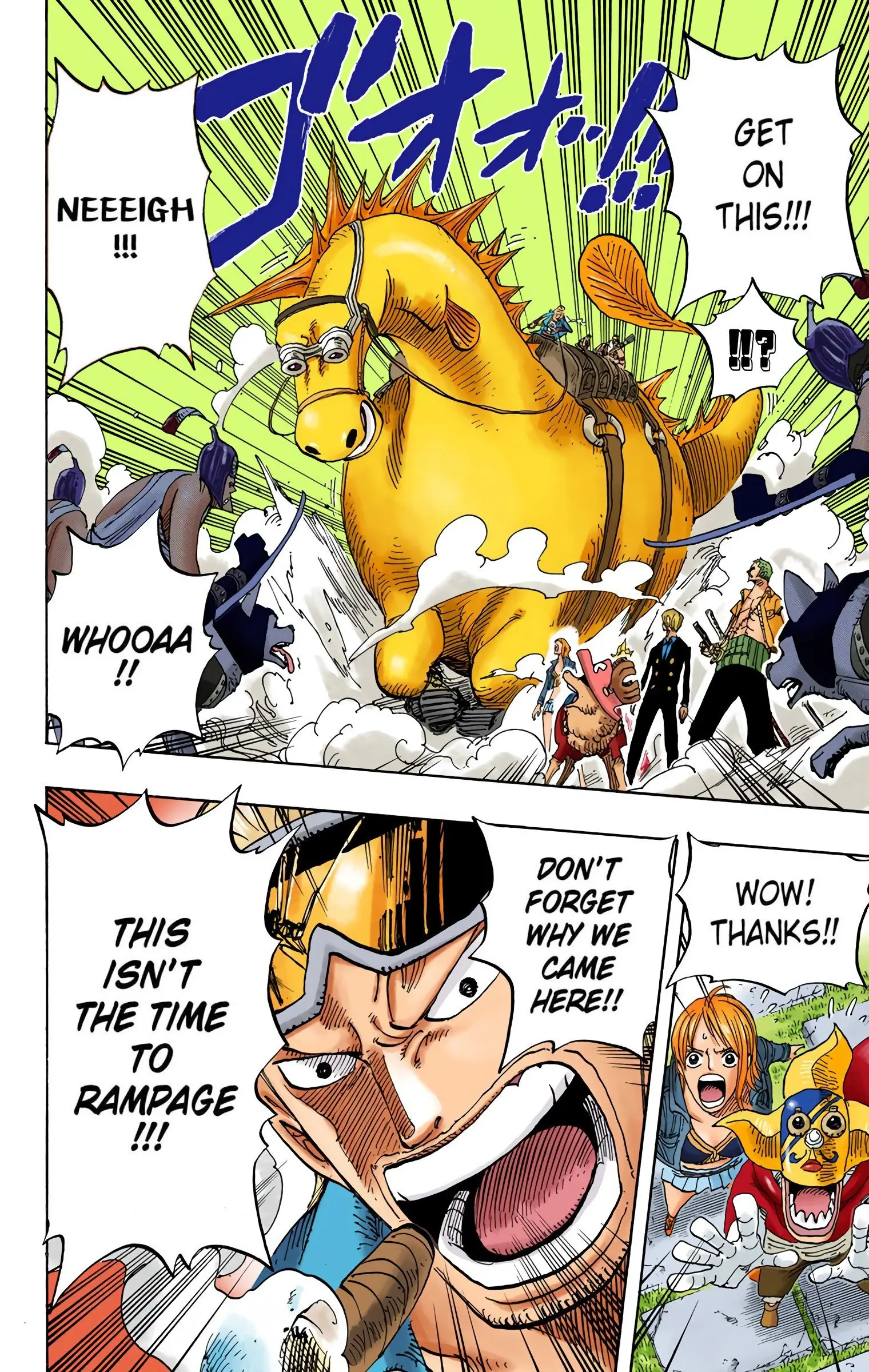 One Piece Colored, chapter 381, page 14