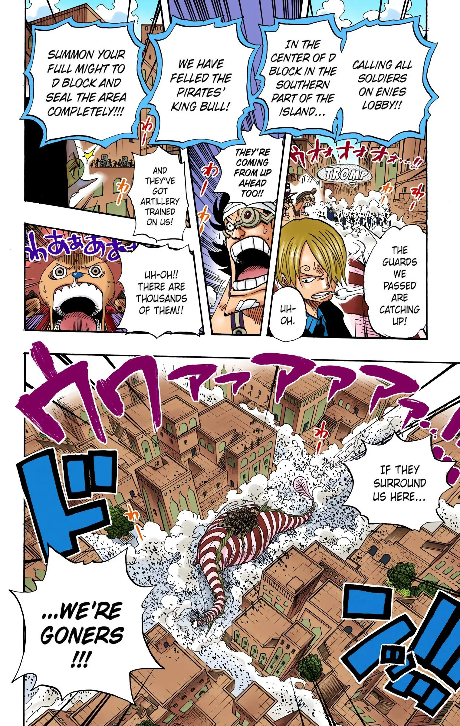 One Piece Colored, chapter 384, page 16