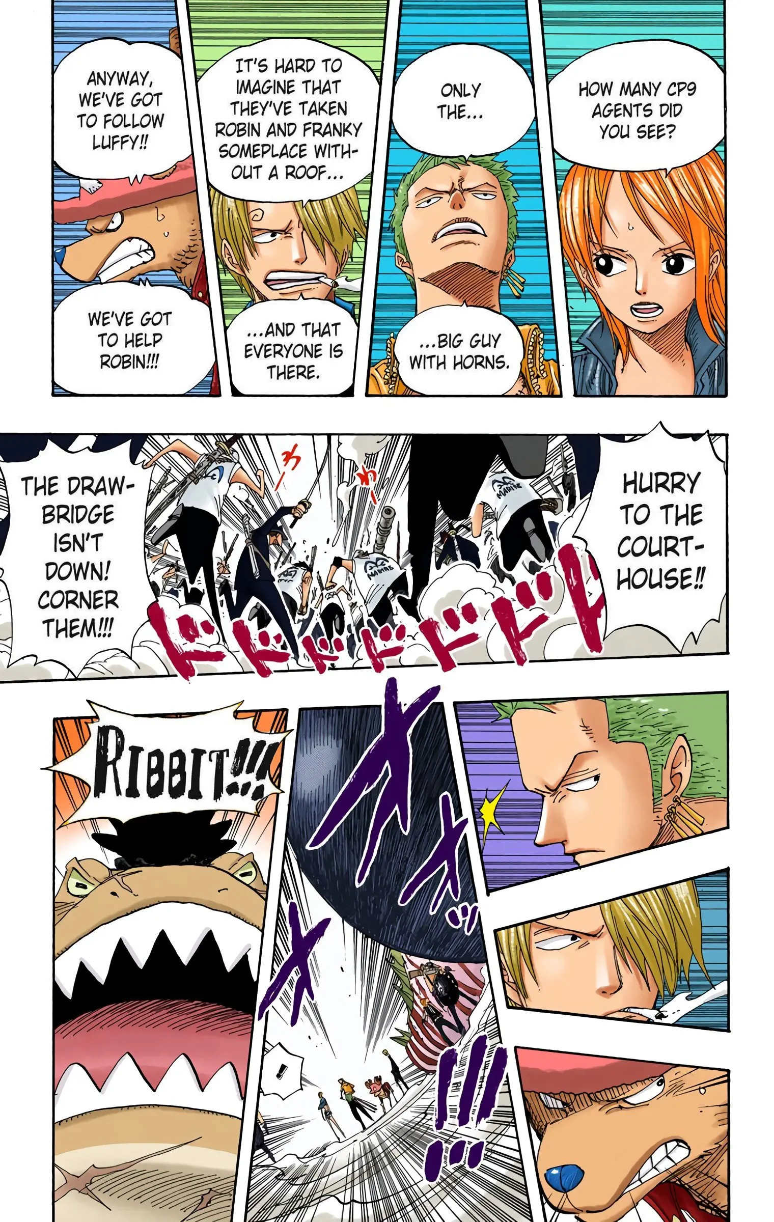One Piece Colored, chapter 386, page 8