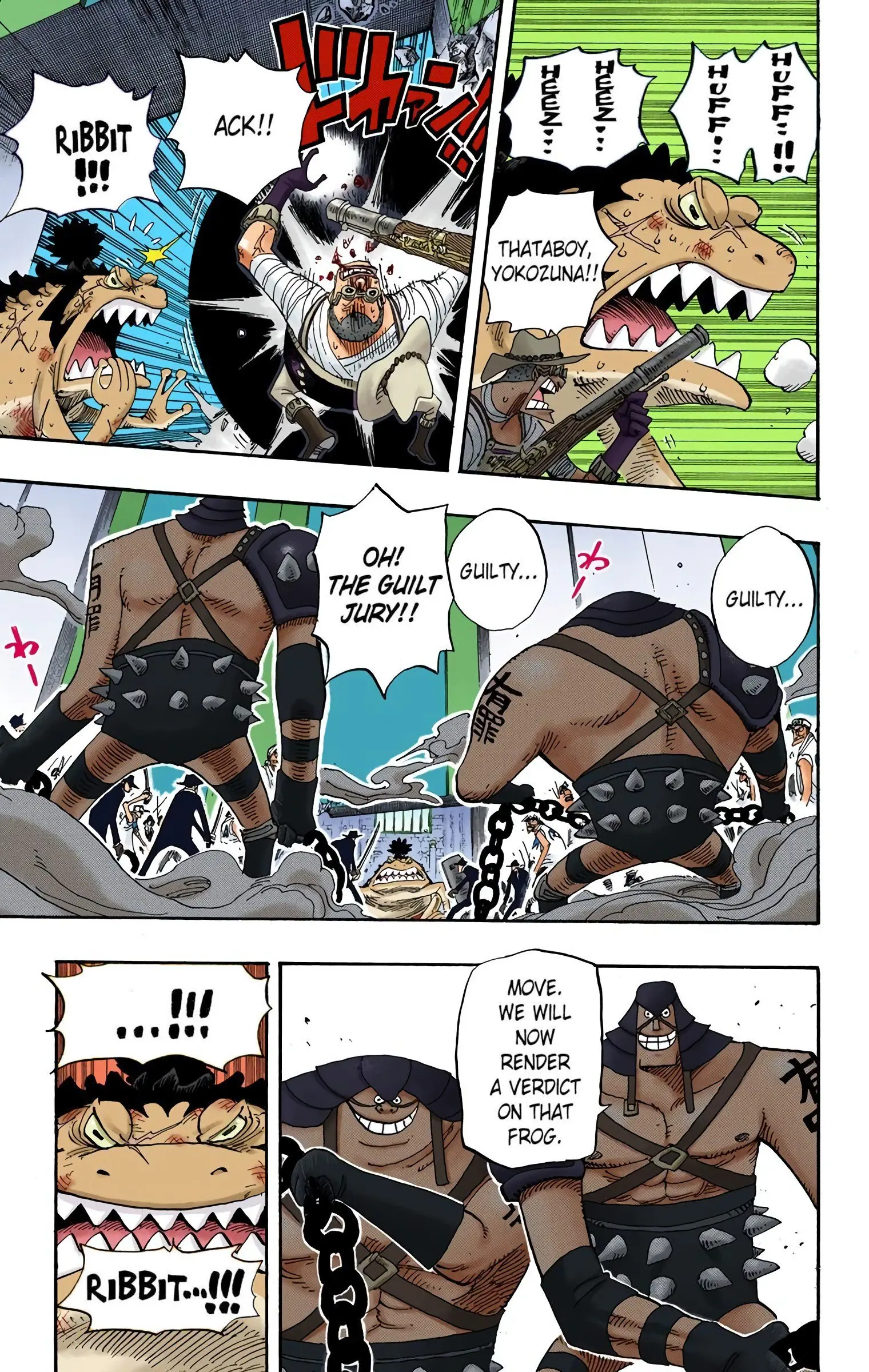 One Piece Colored, chapter 390, page 3