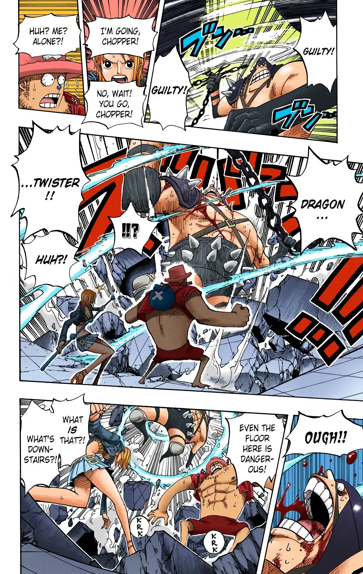 One Piece Colored, chapter 390, page 8