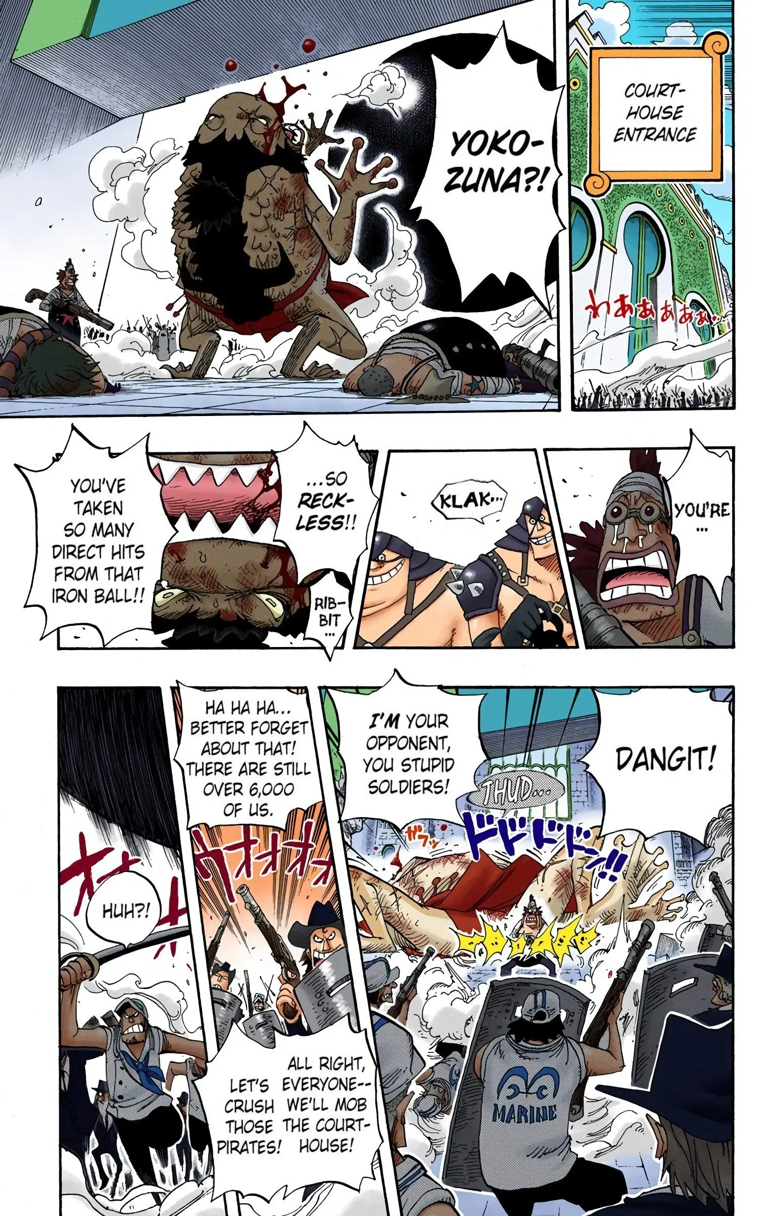 One Piece Colored, chapter 390, page 9