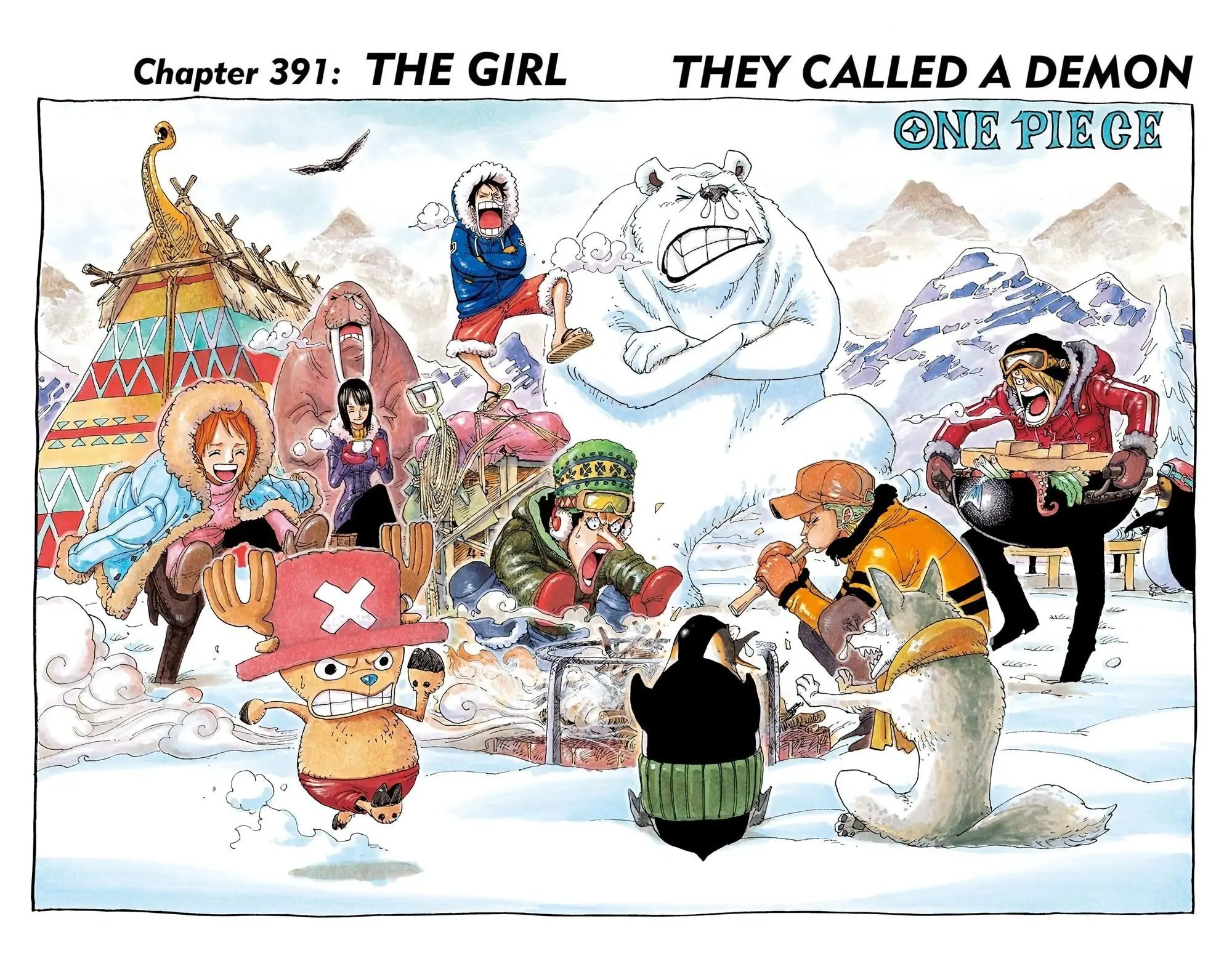 One Piece Colored, chapter 391, page 1