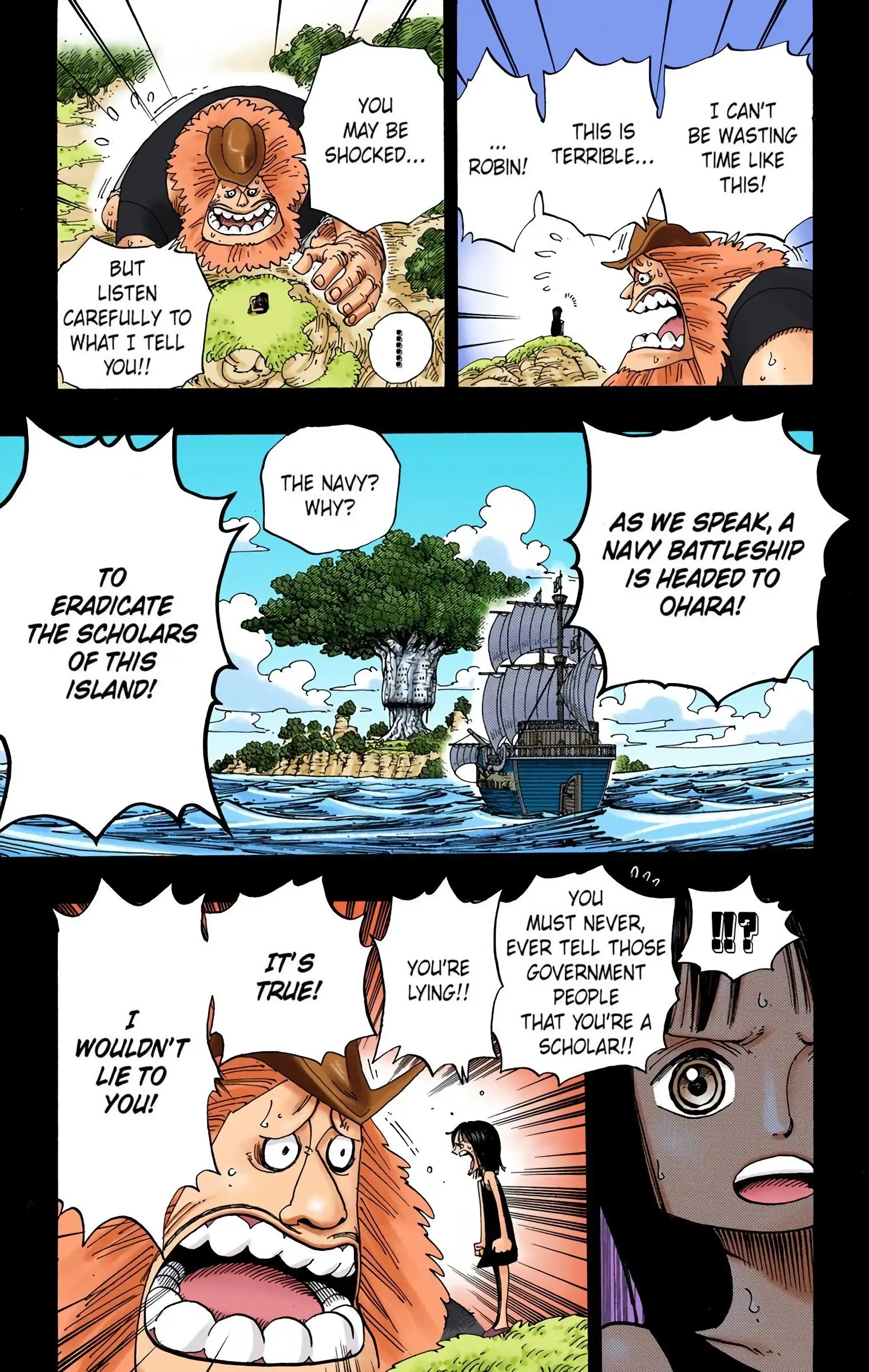 One Piece Colored, chapter 393, page 7