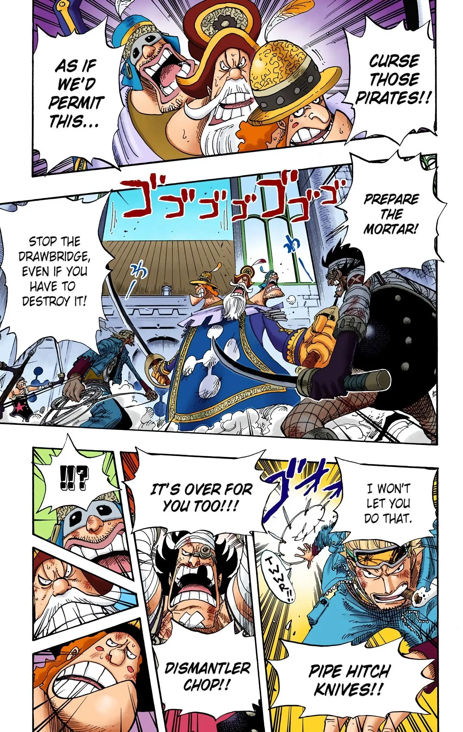 One Piece Colored, chapter 399, page 4
