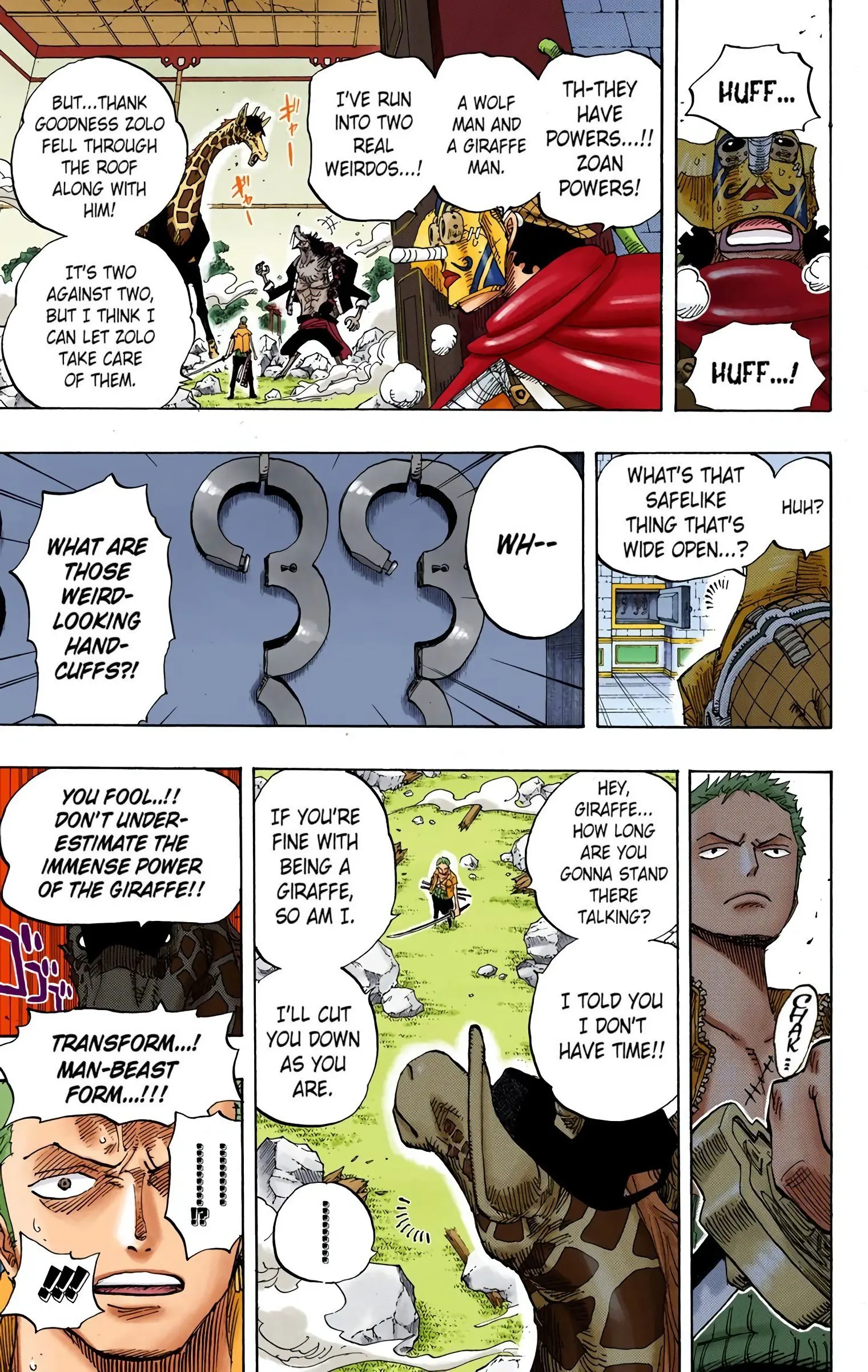 One Piece Colored, chapter 402, page 3