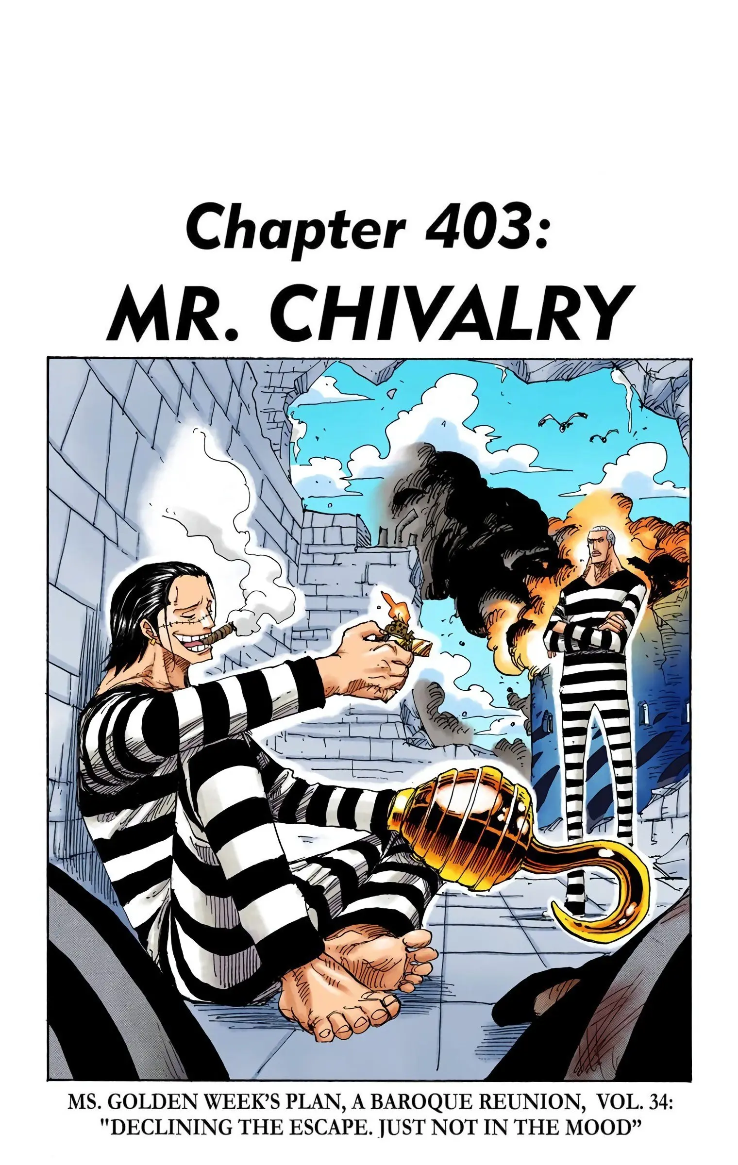 One Piece Colored, chapter 403, page 1