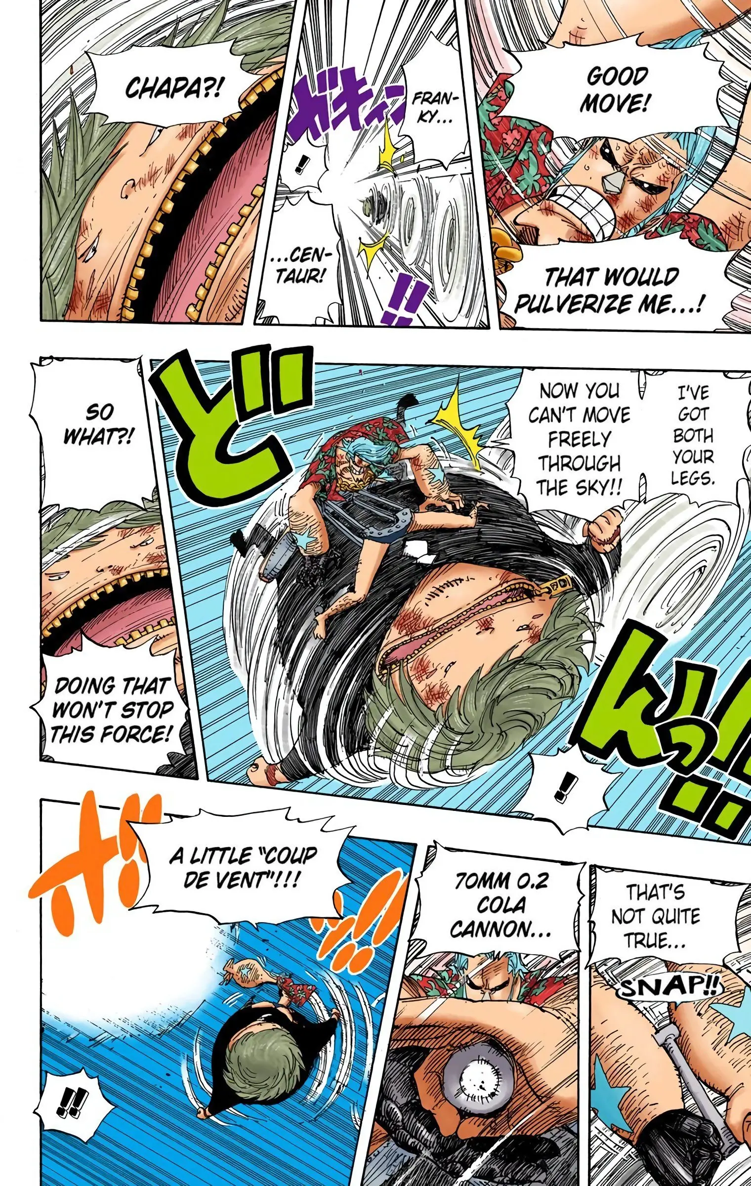 One Piece Colored, chapter 406, page 4
