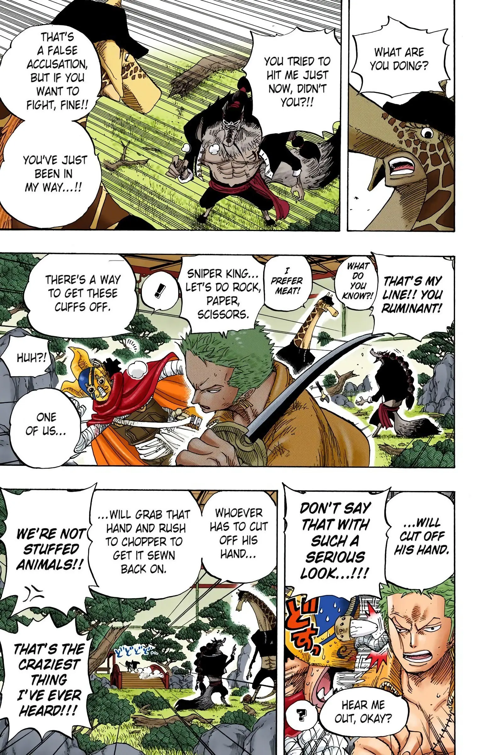 One Piece Colored, chapter 406, page 8