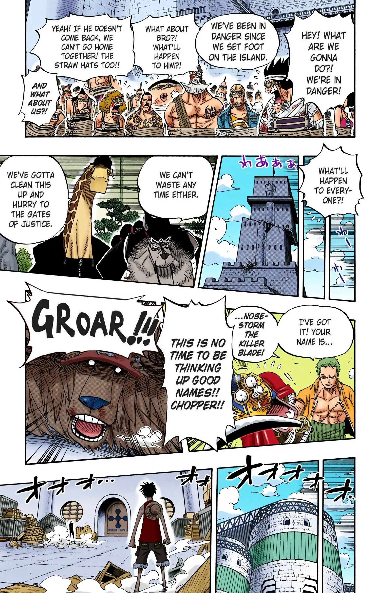 One Piece Colored, chapter 410, page 11