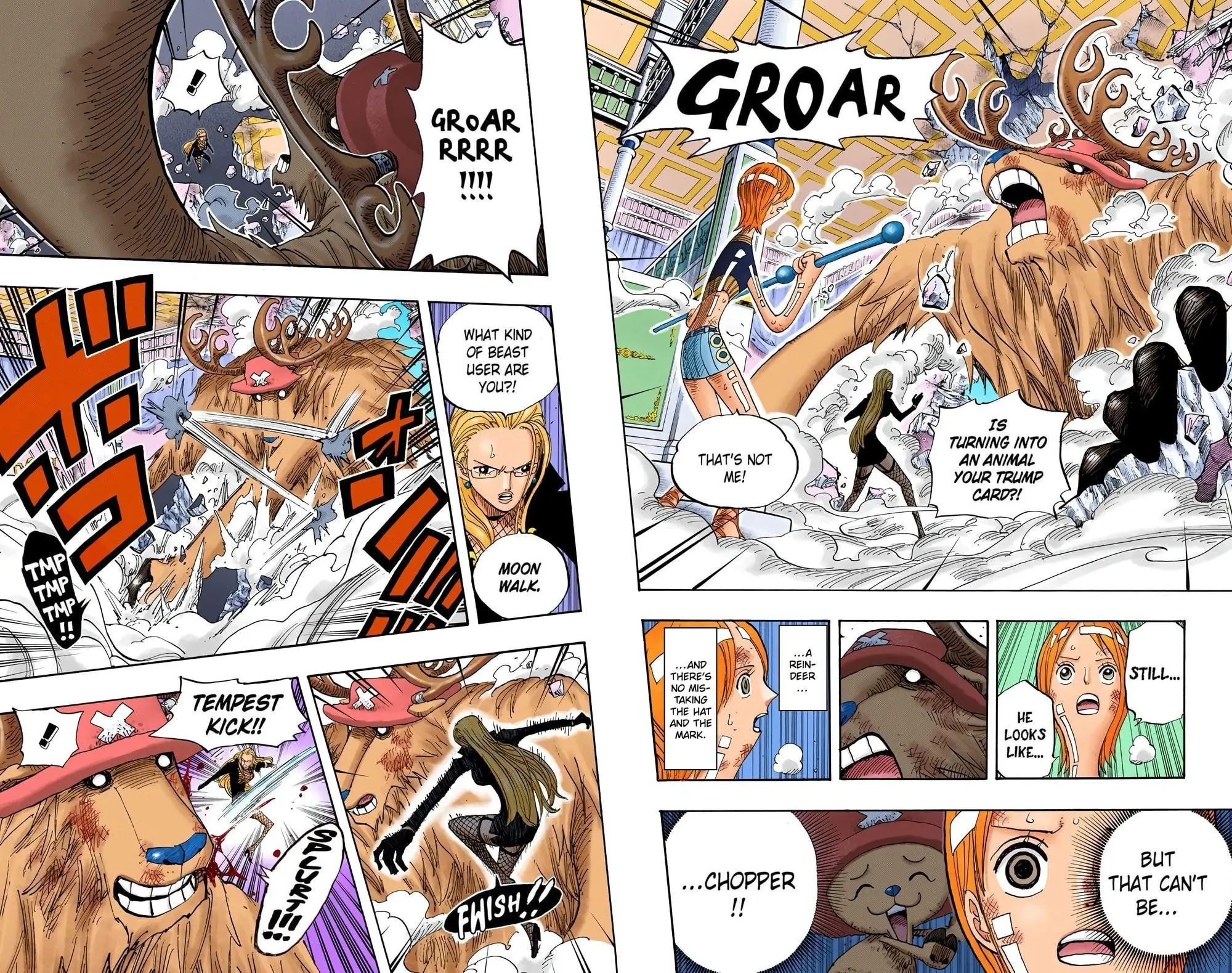 One Piece Colored, chapter 411, page 2