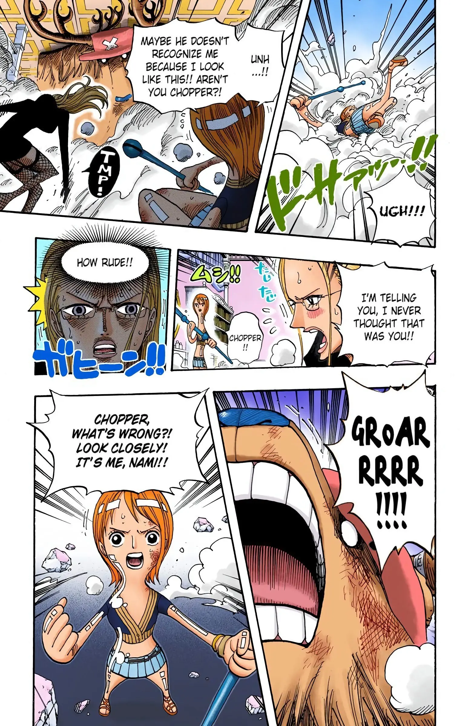 One Piece Colored, chapter 411, page 4