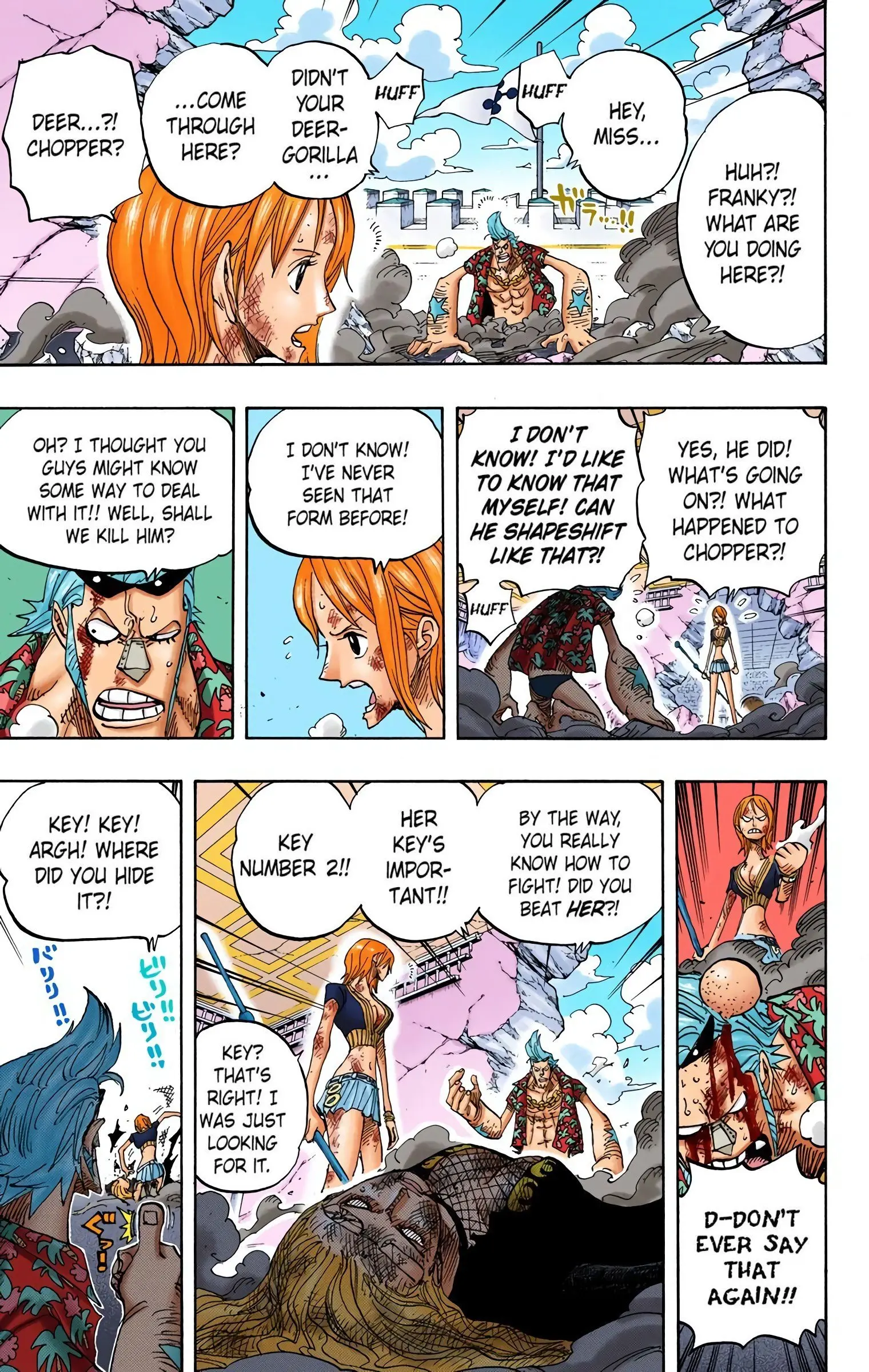 One Piece Colored, chapter 412, page 12
