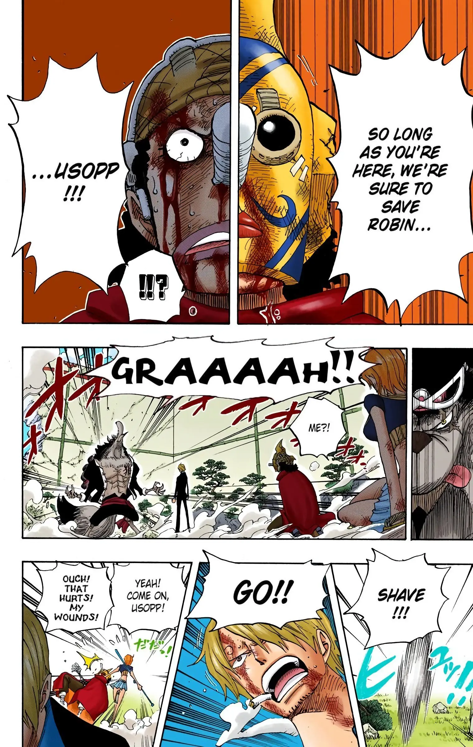 One Piece Colored, chapter 414, page 9