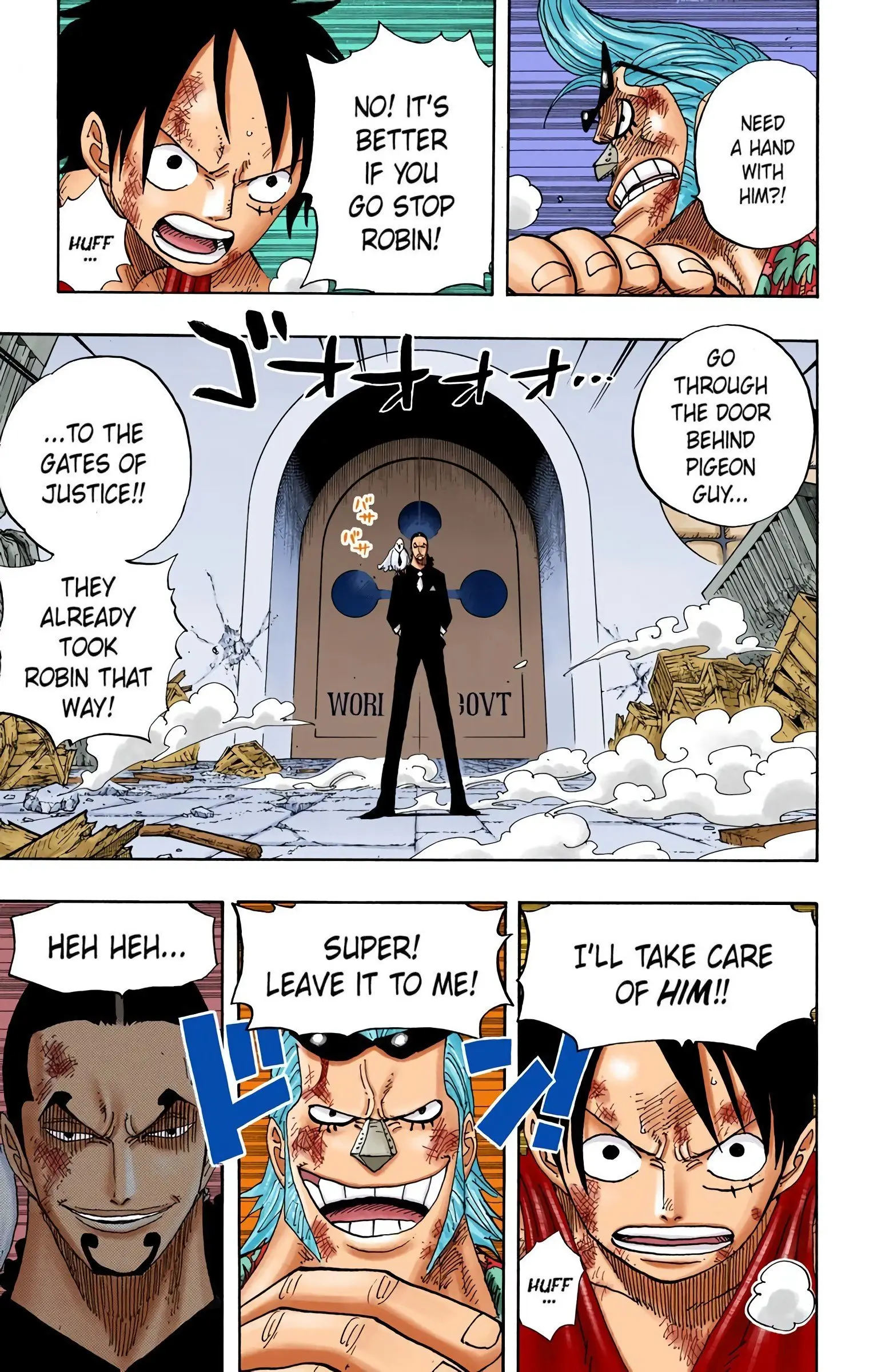 One Piece Colored, chapter 416, page 7