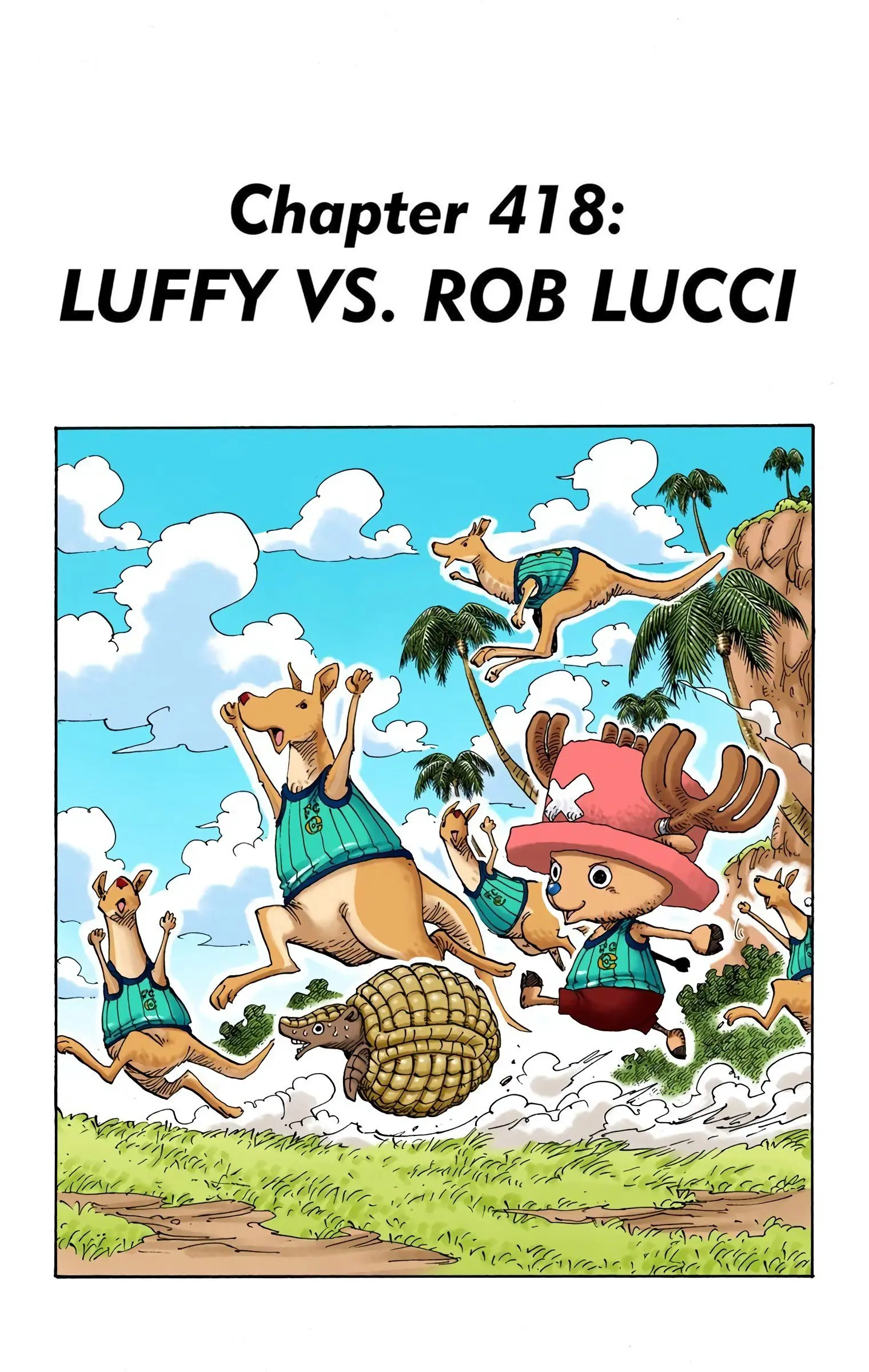 One Piece Colored, chapter 418, page 1