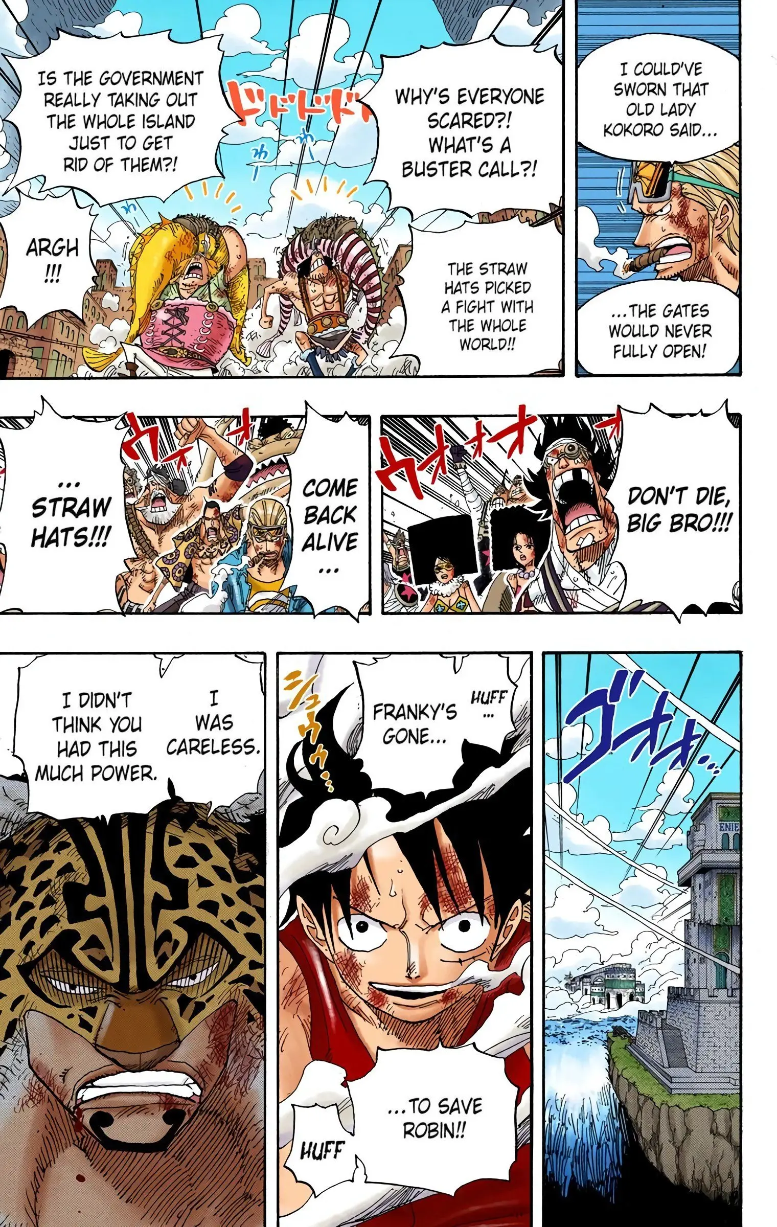 One Piece Colored, chapter 419, page 3