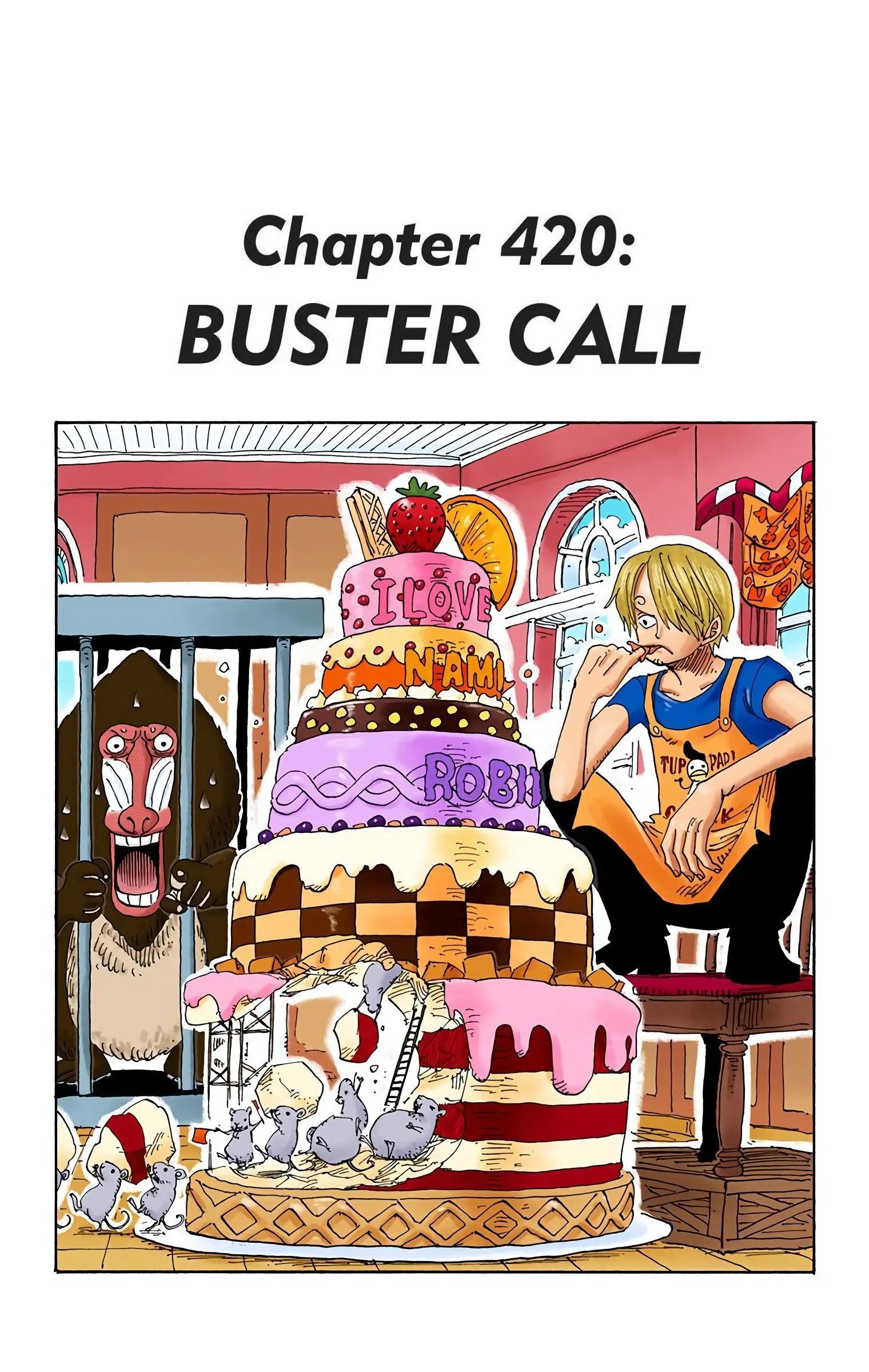 One Piece Colored, chapter 420, page 7