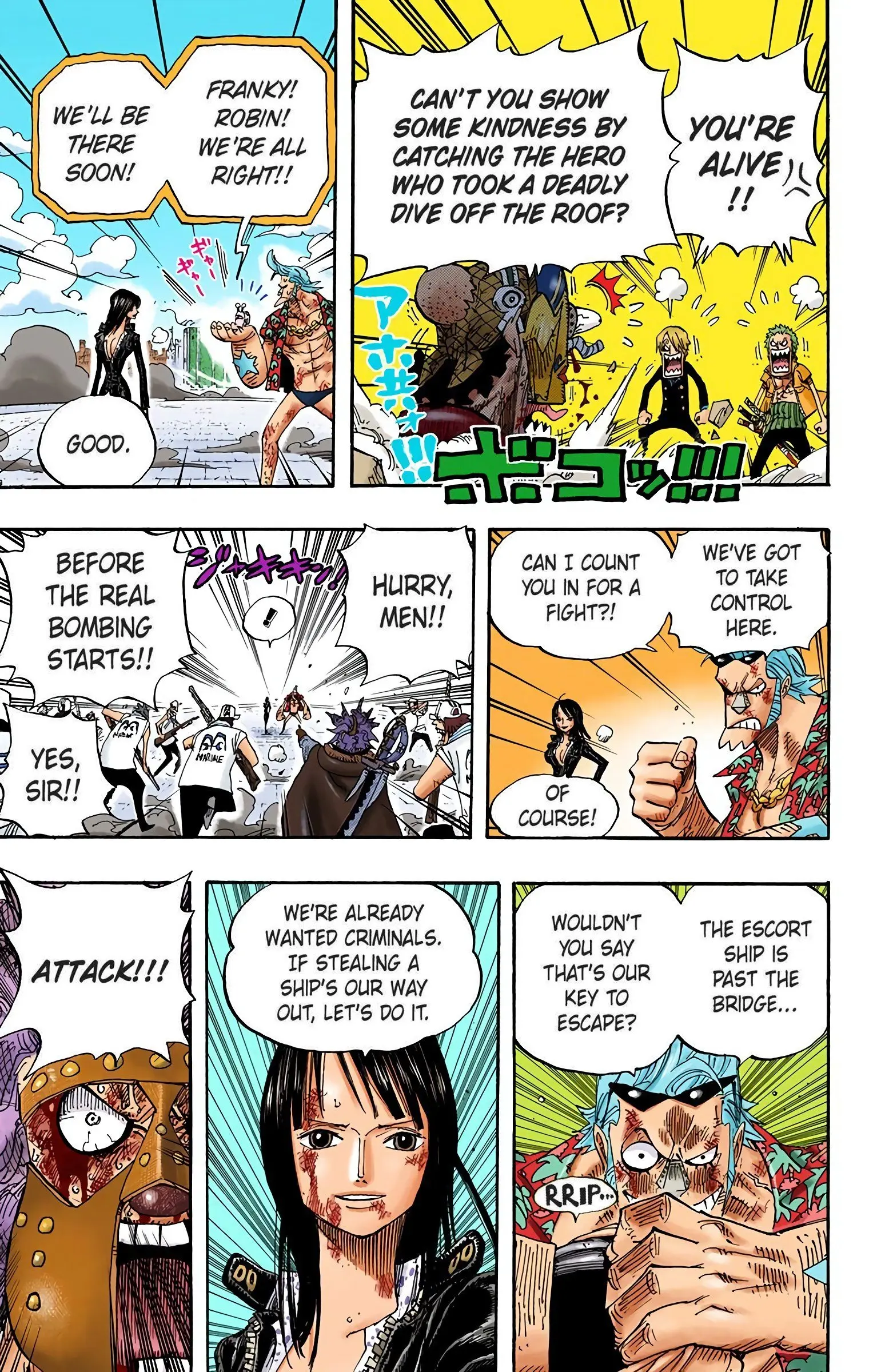 One Piece Colored, chapter 420, page 17