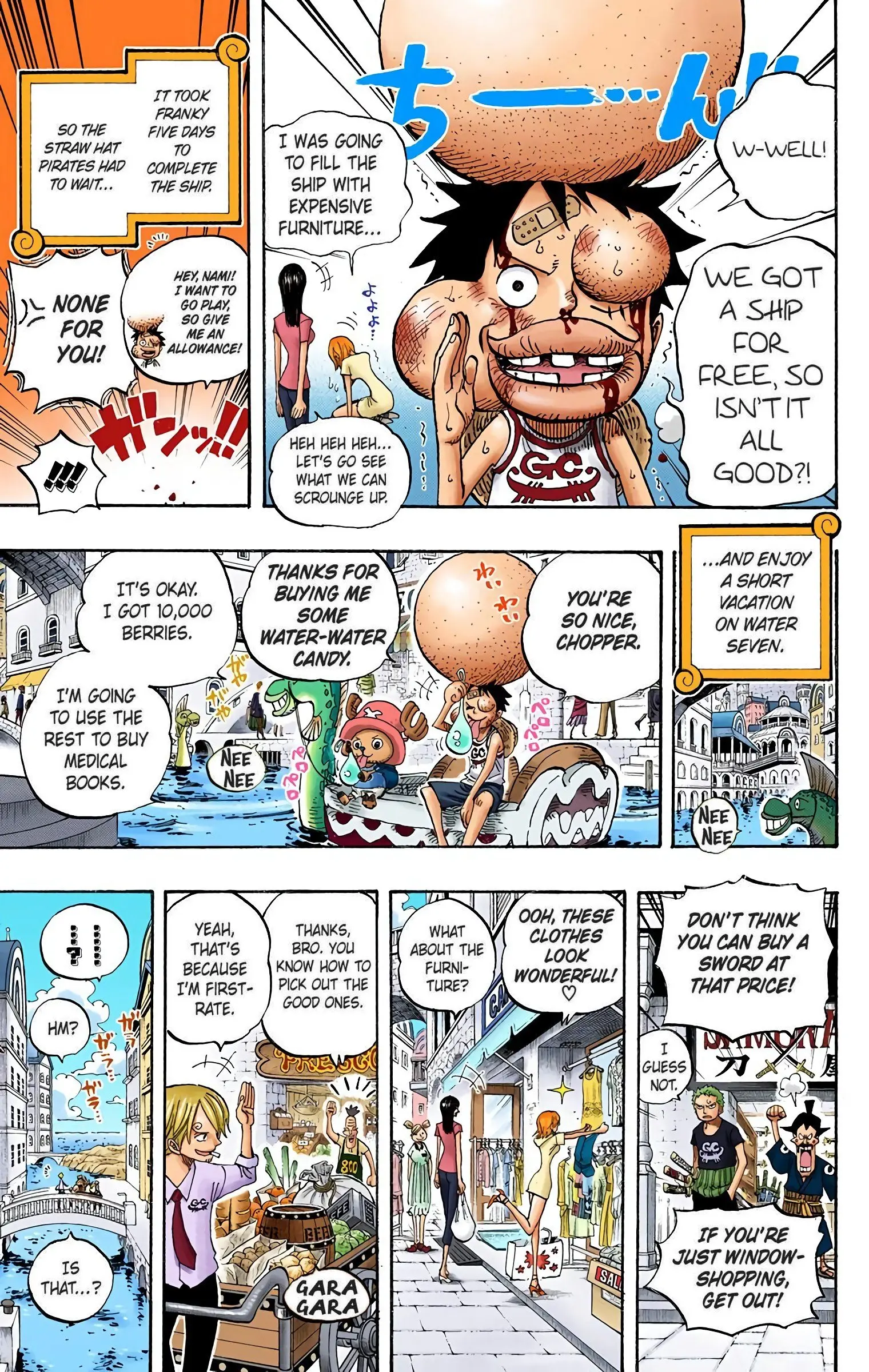 One Piece Colored, chapter 435, page 7