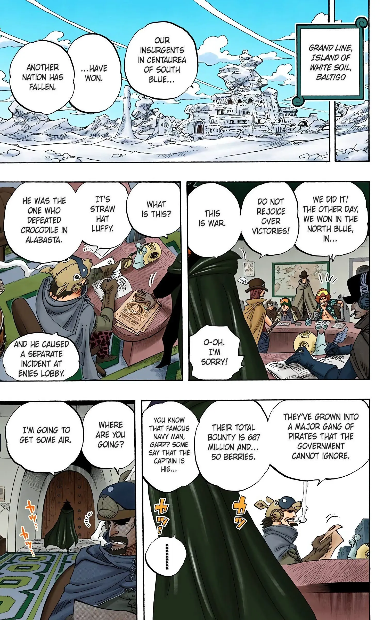 One Piece Colored, chapter 440, page 9