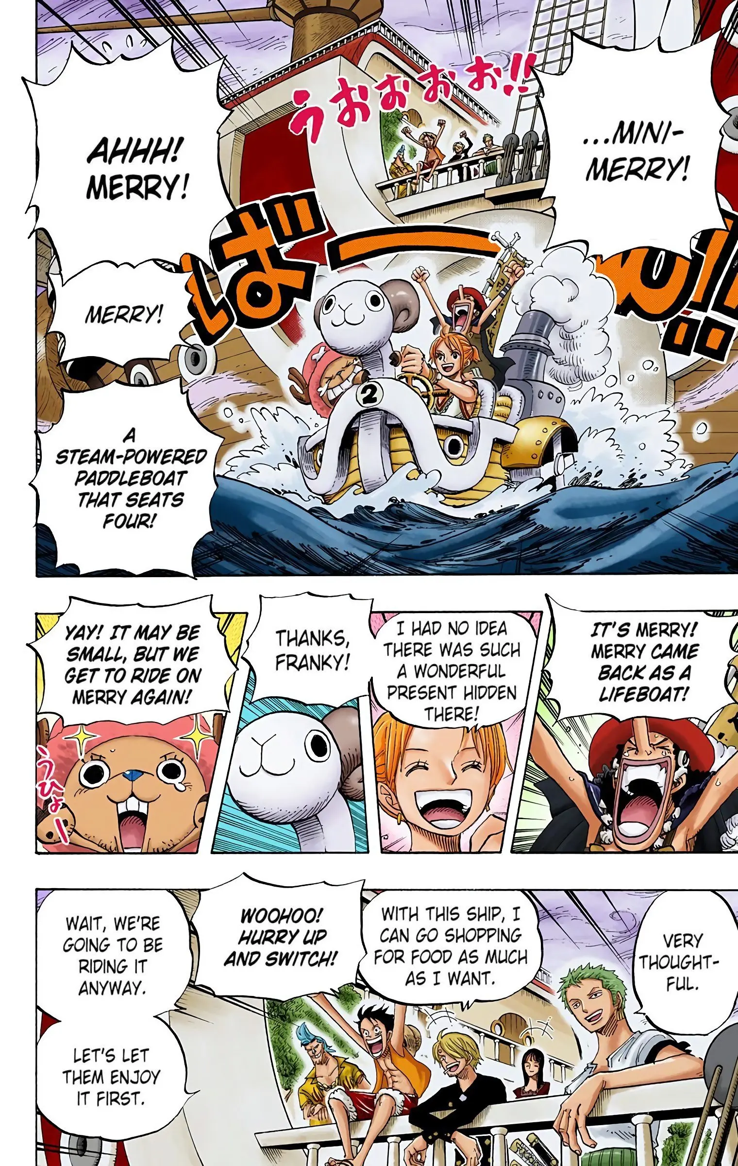 One Piece Colored, chapter 444, page 6