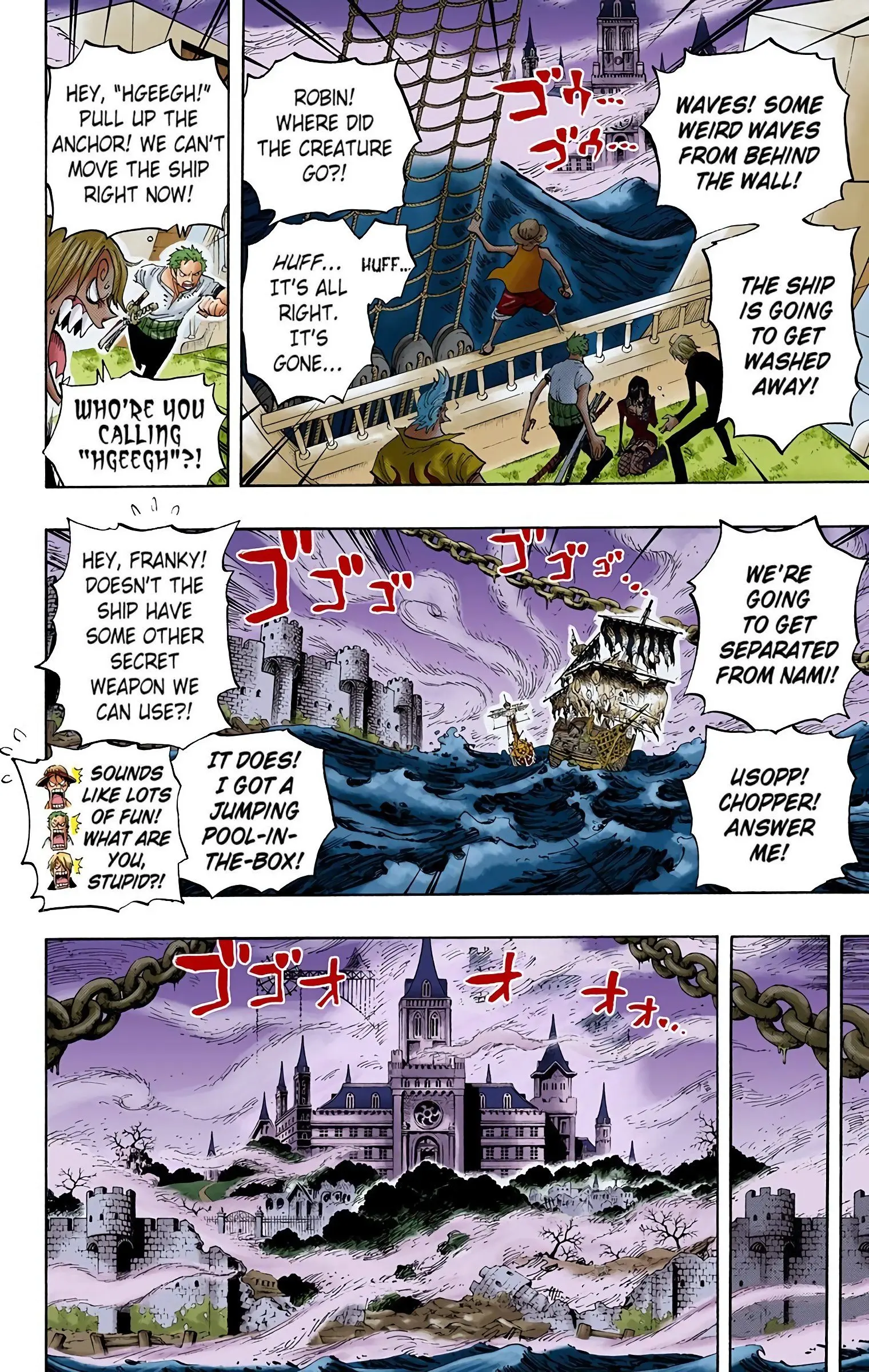 One Piece Colored, chapter 444, page 14