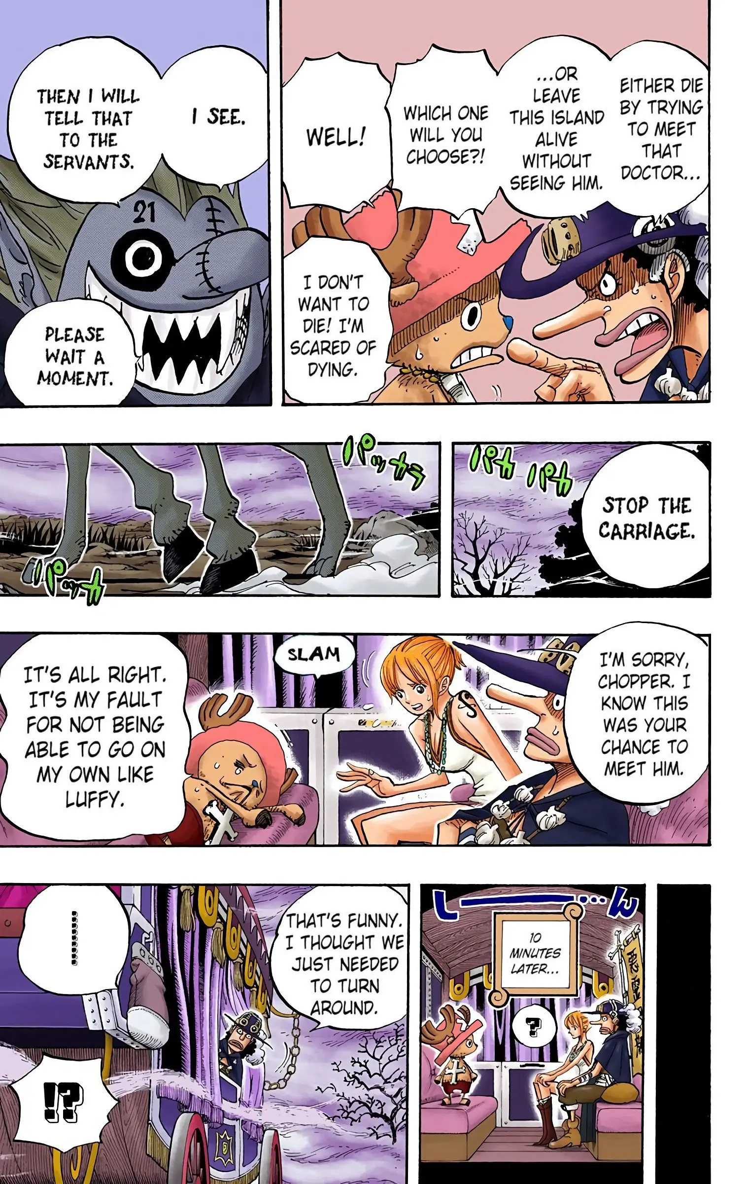 One Piece Colored, chapter 445, page 8