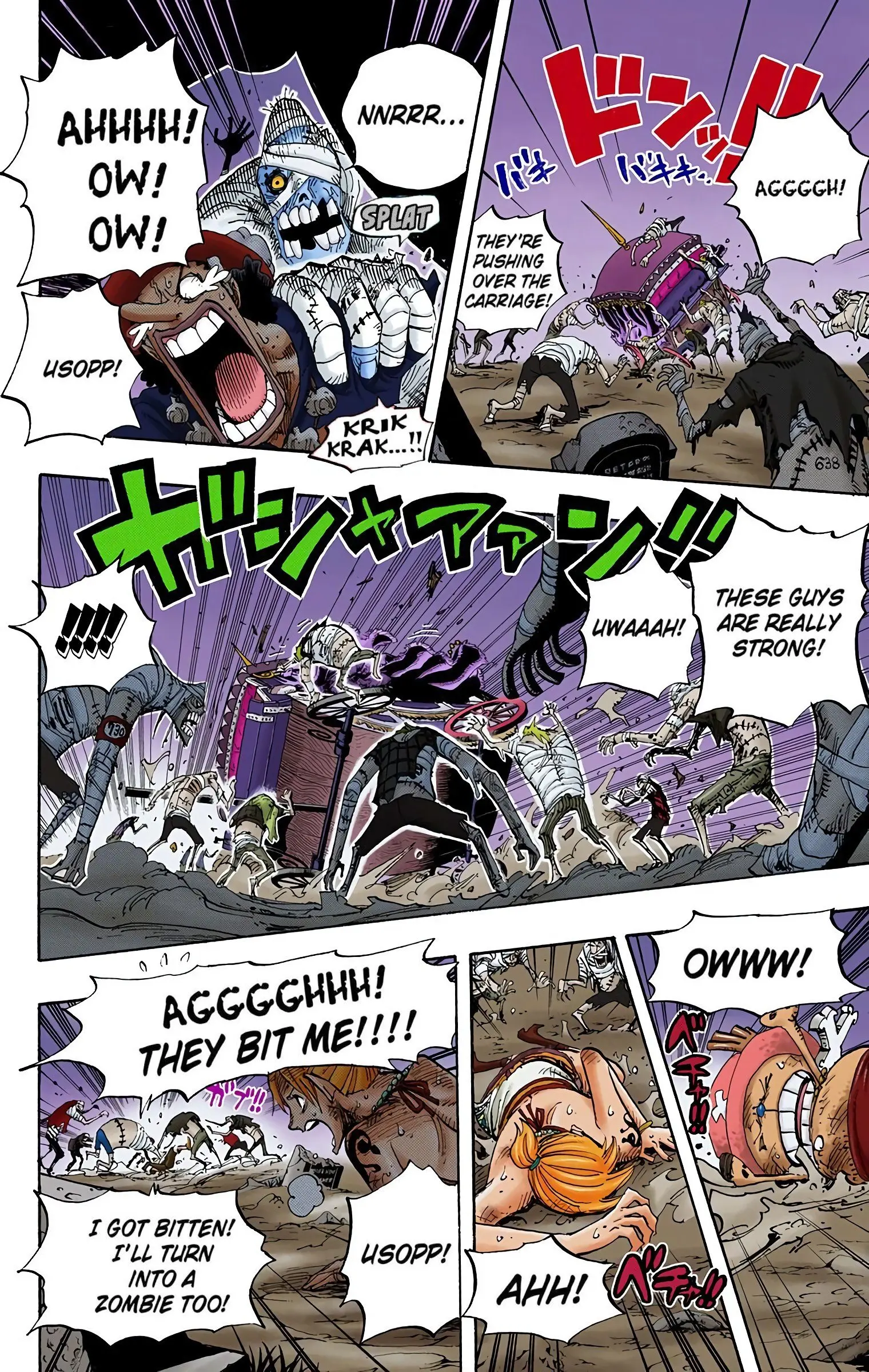 One Piece Colored, chapter 445, page 12