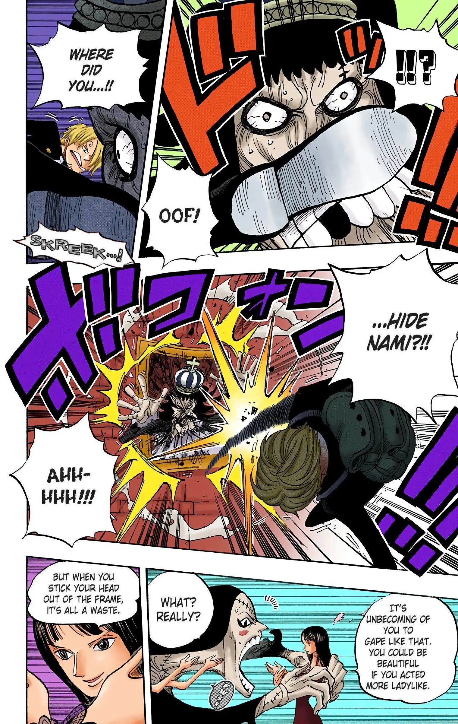 One Piece Colored, chapter 450, page 16