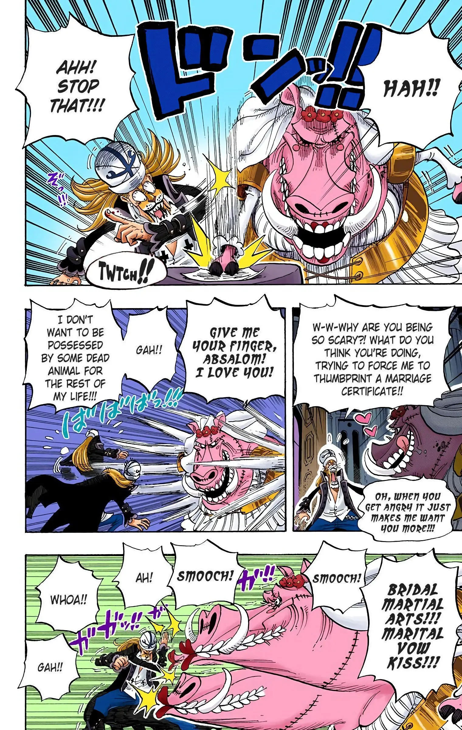 One Piece Colored, chapter 451, page 4