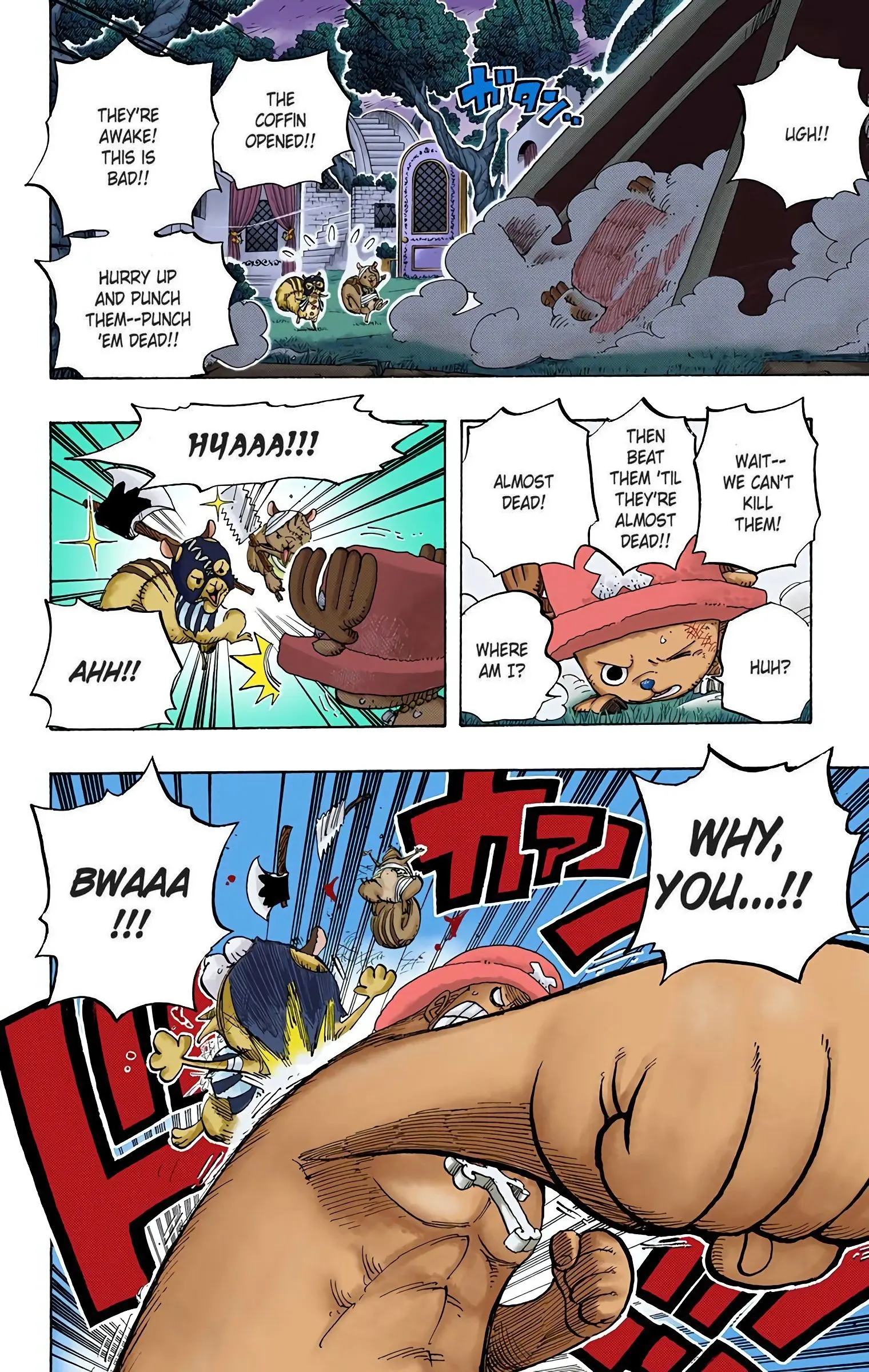 One Piece Colored, chapter 451, page 8