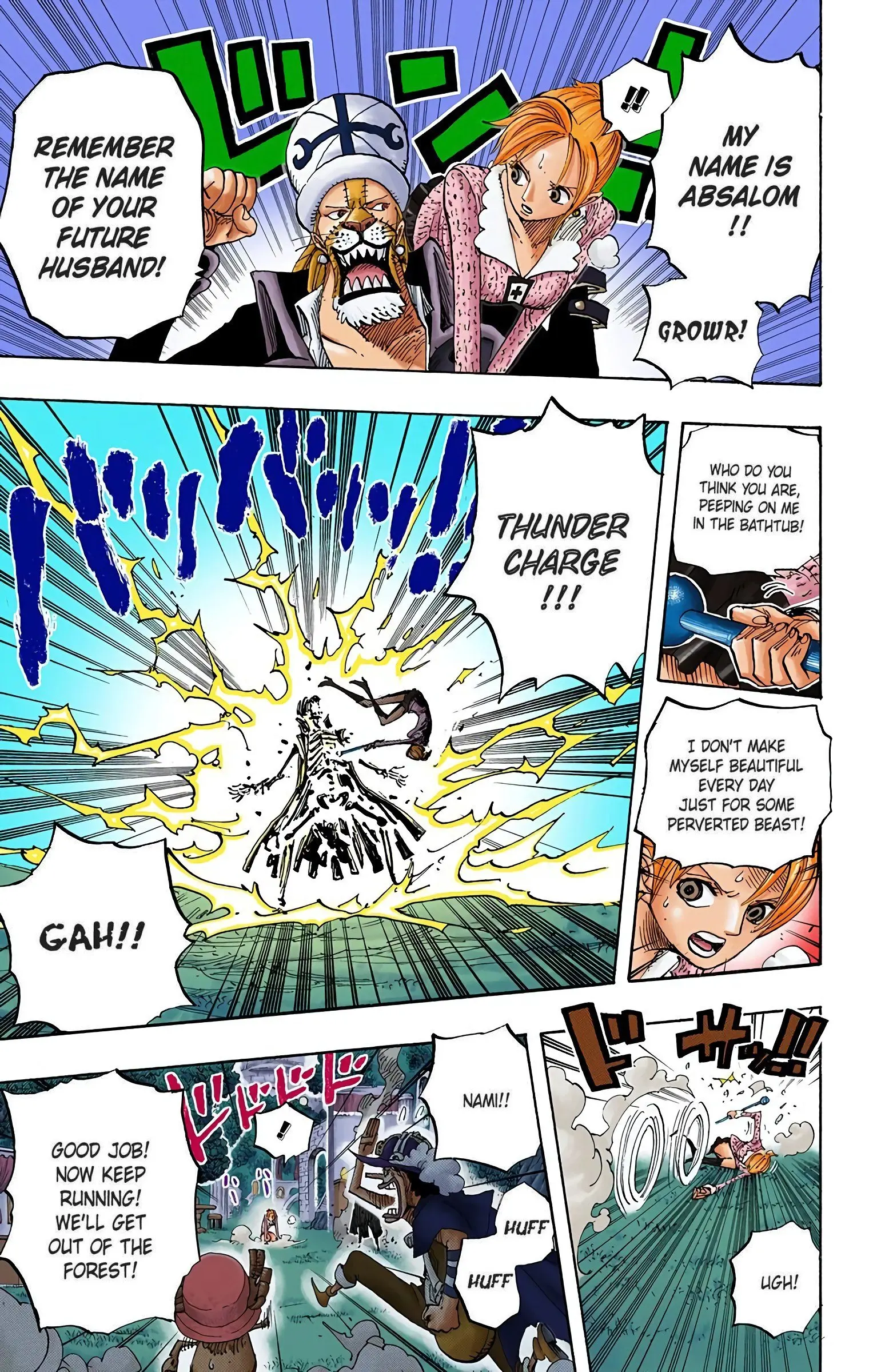 One Piece Colored, chapter 453, page 7
