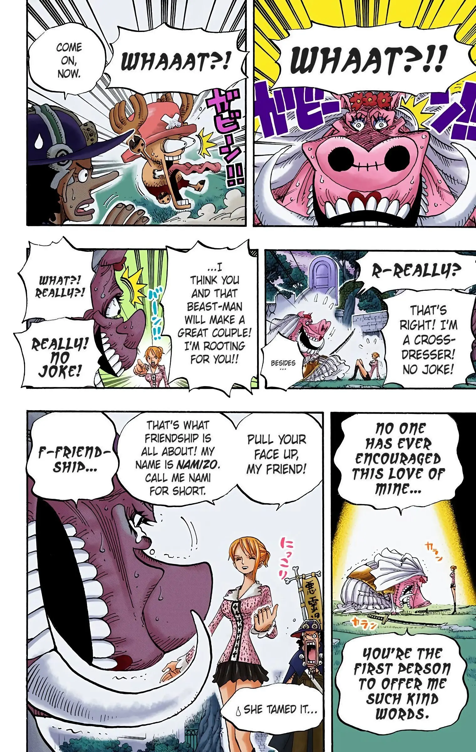 One Piece Colored, chapter 454, page 4