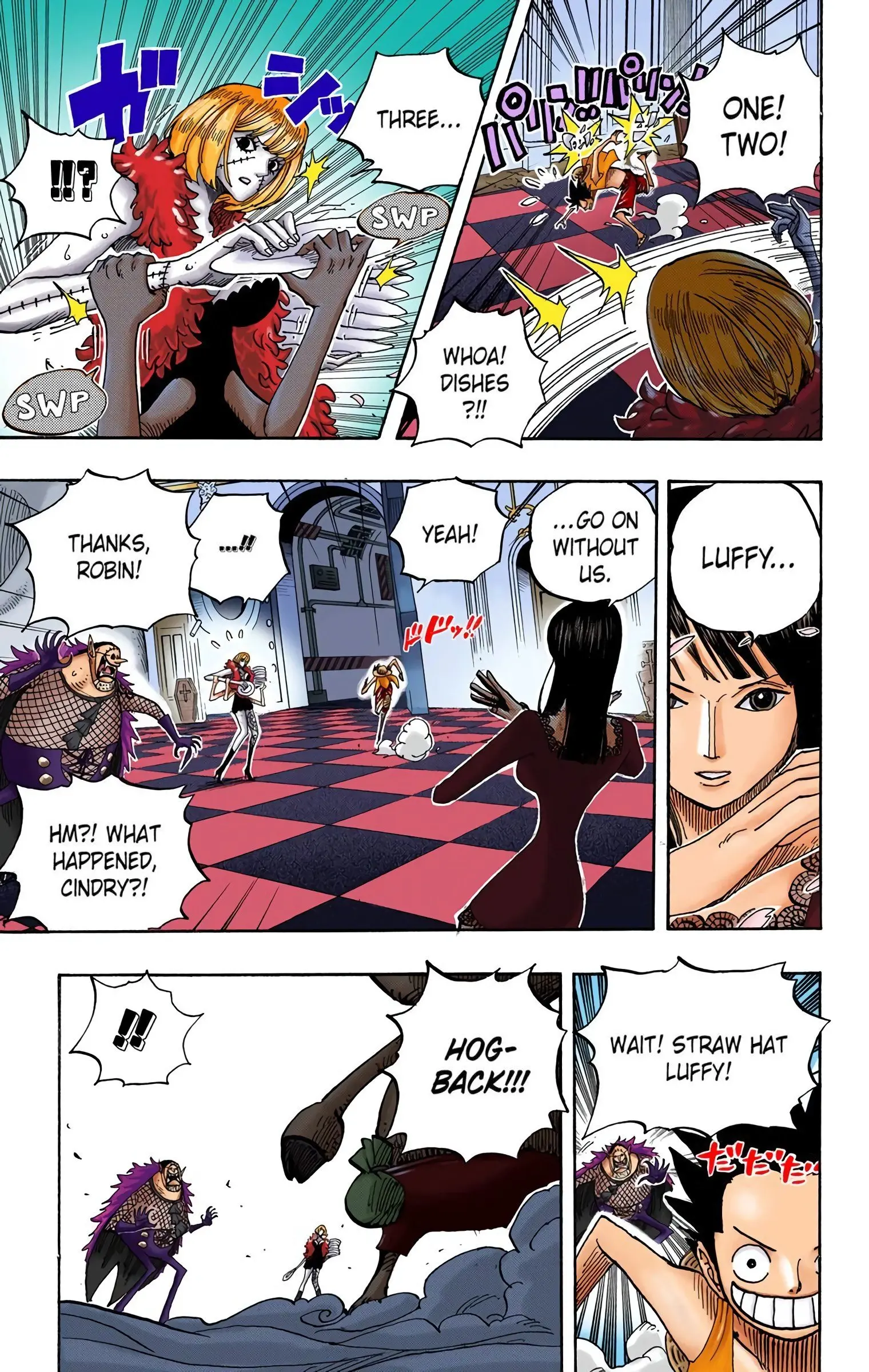 One Piece Colored, chapter 461, page 5