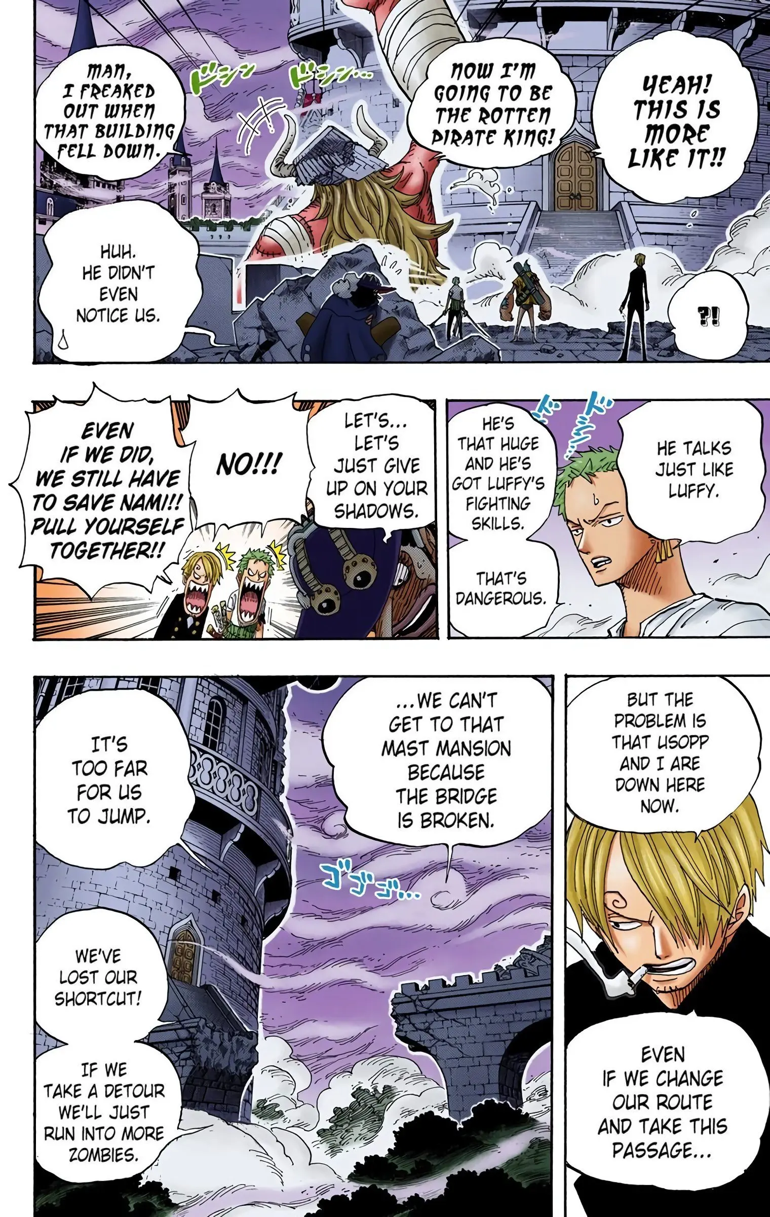 One Piece Colored, chapter 461, page 10