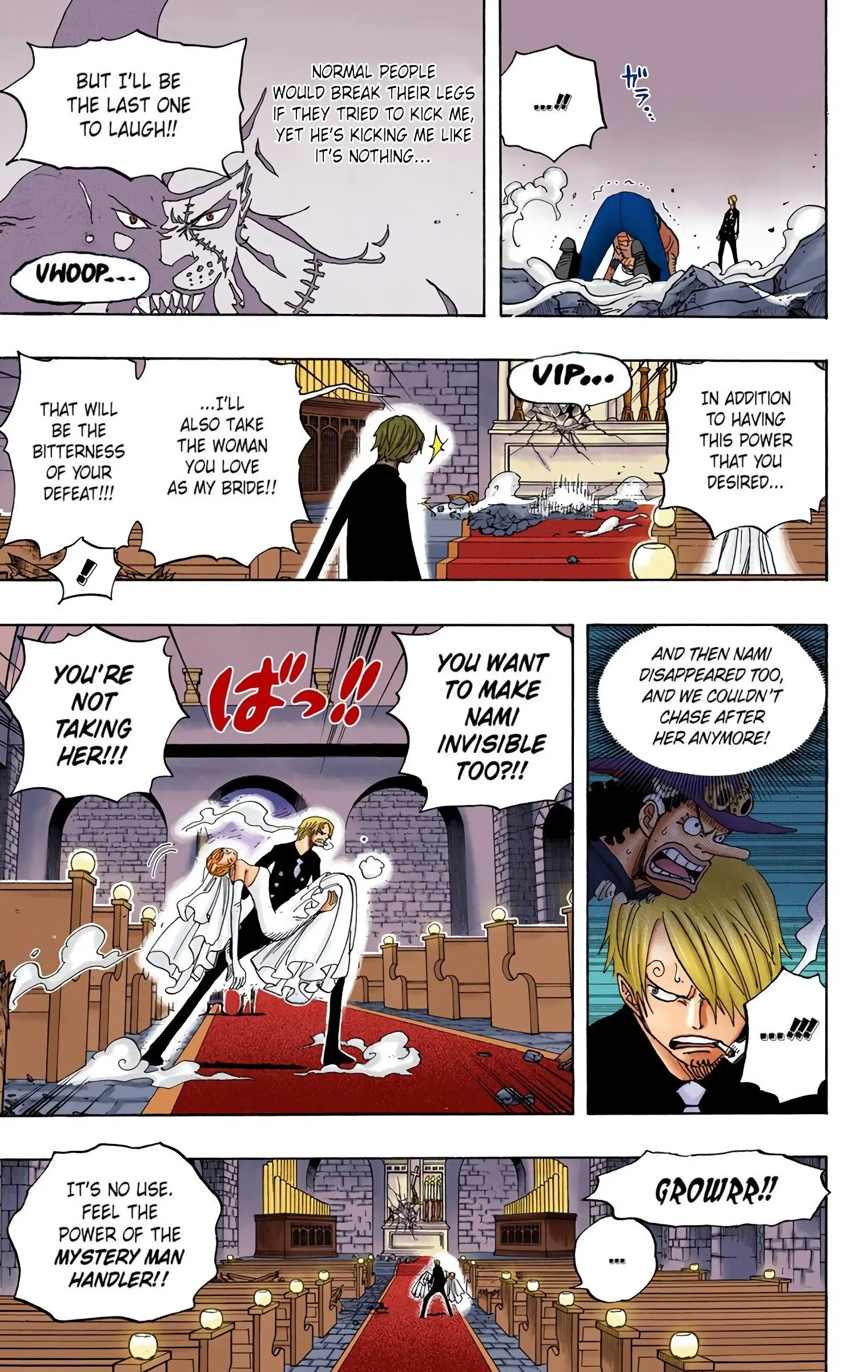 One Piece Colored, chapter 464, page 11