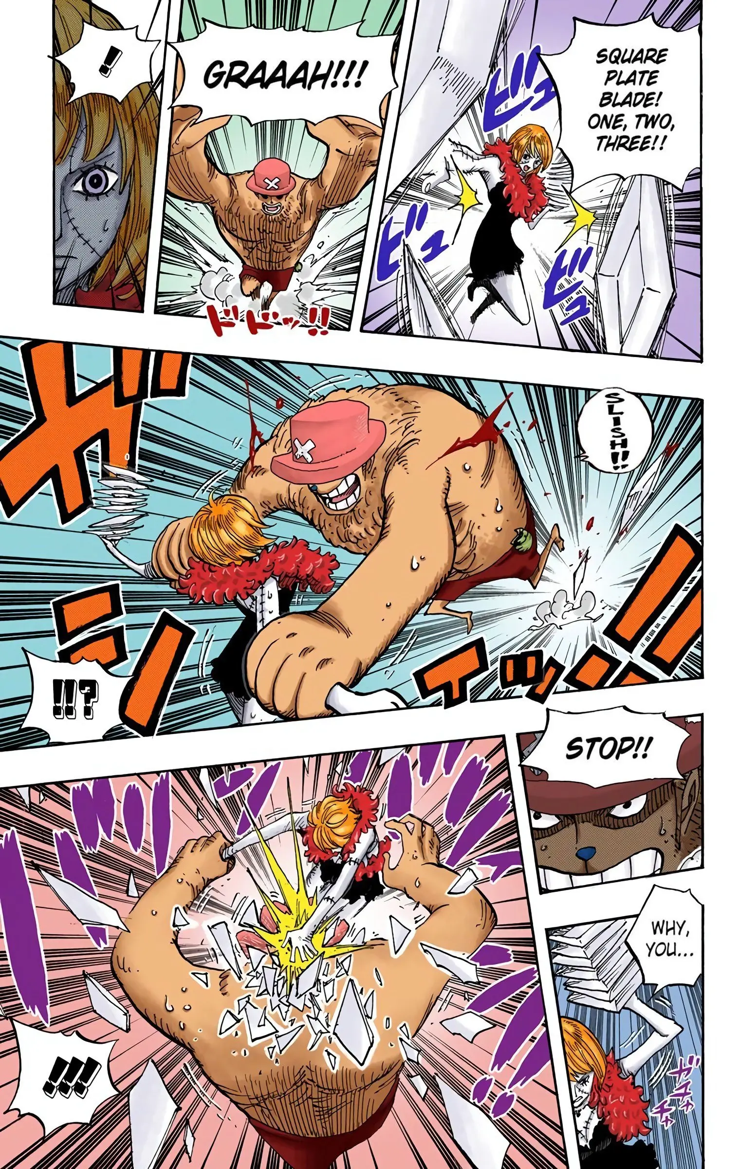 One Piece Colored, chapter 468, page 11