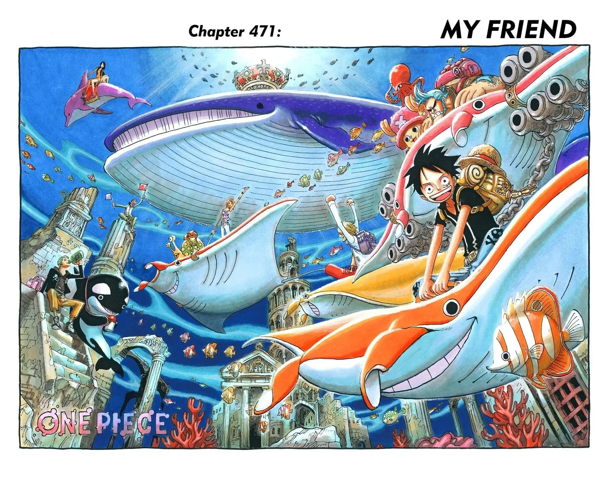 One Piece Colored, chapter 471, page 8