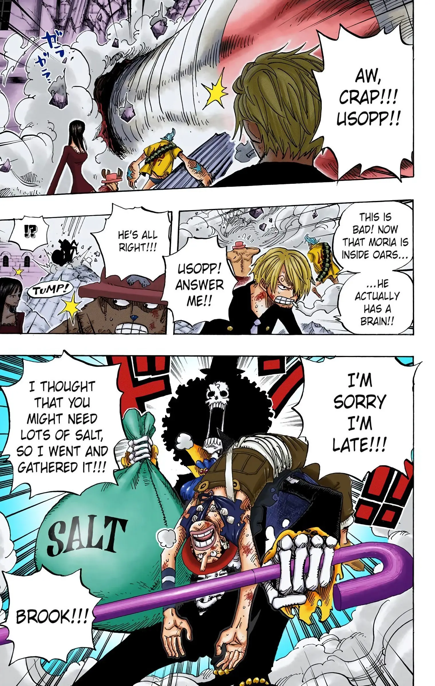 One Piece Colored, chapter 474, page 18