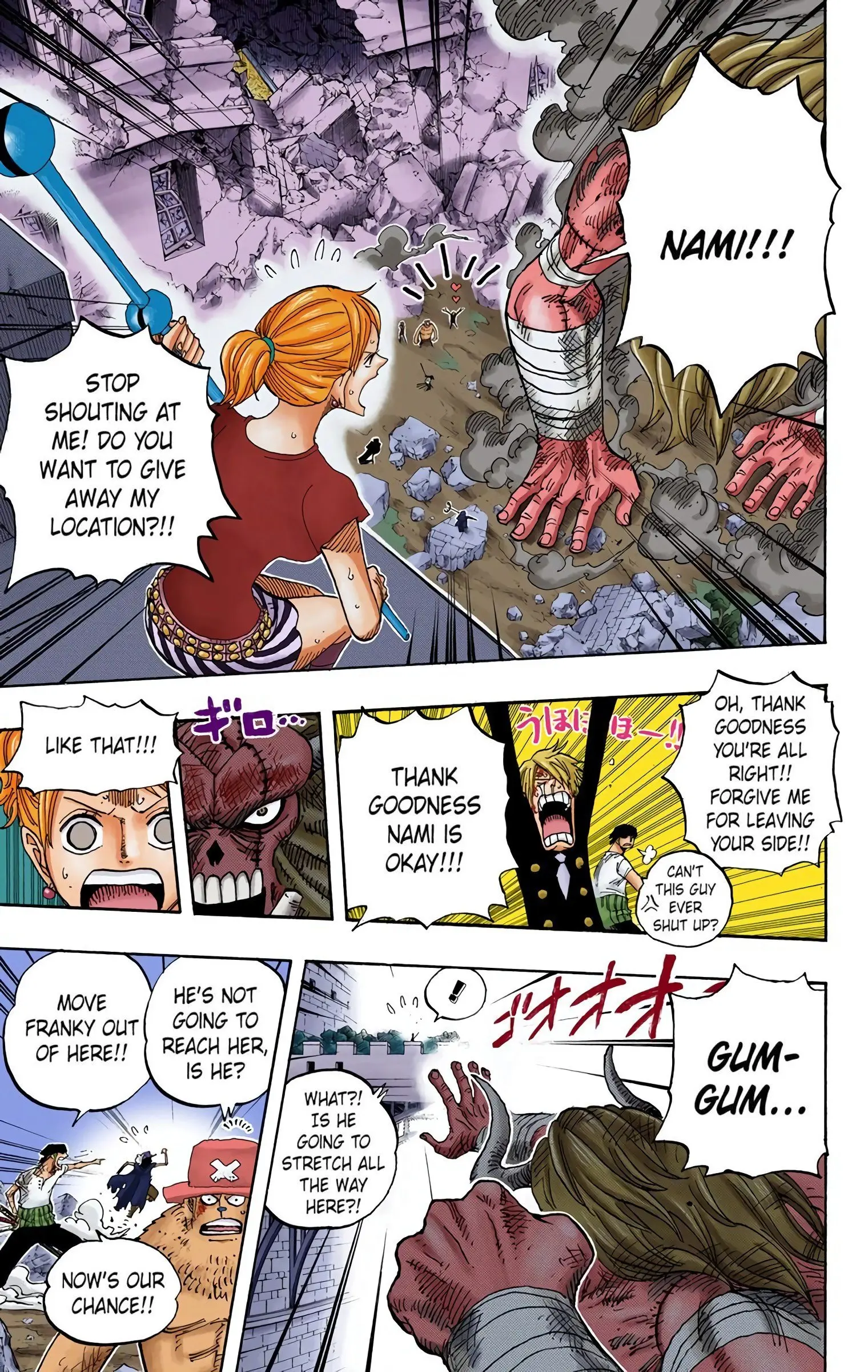 One Piece Colored, chapter 475, page 15