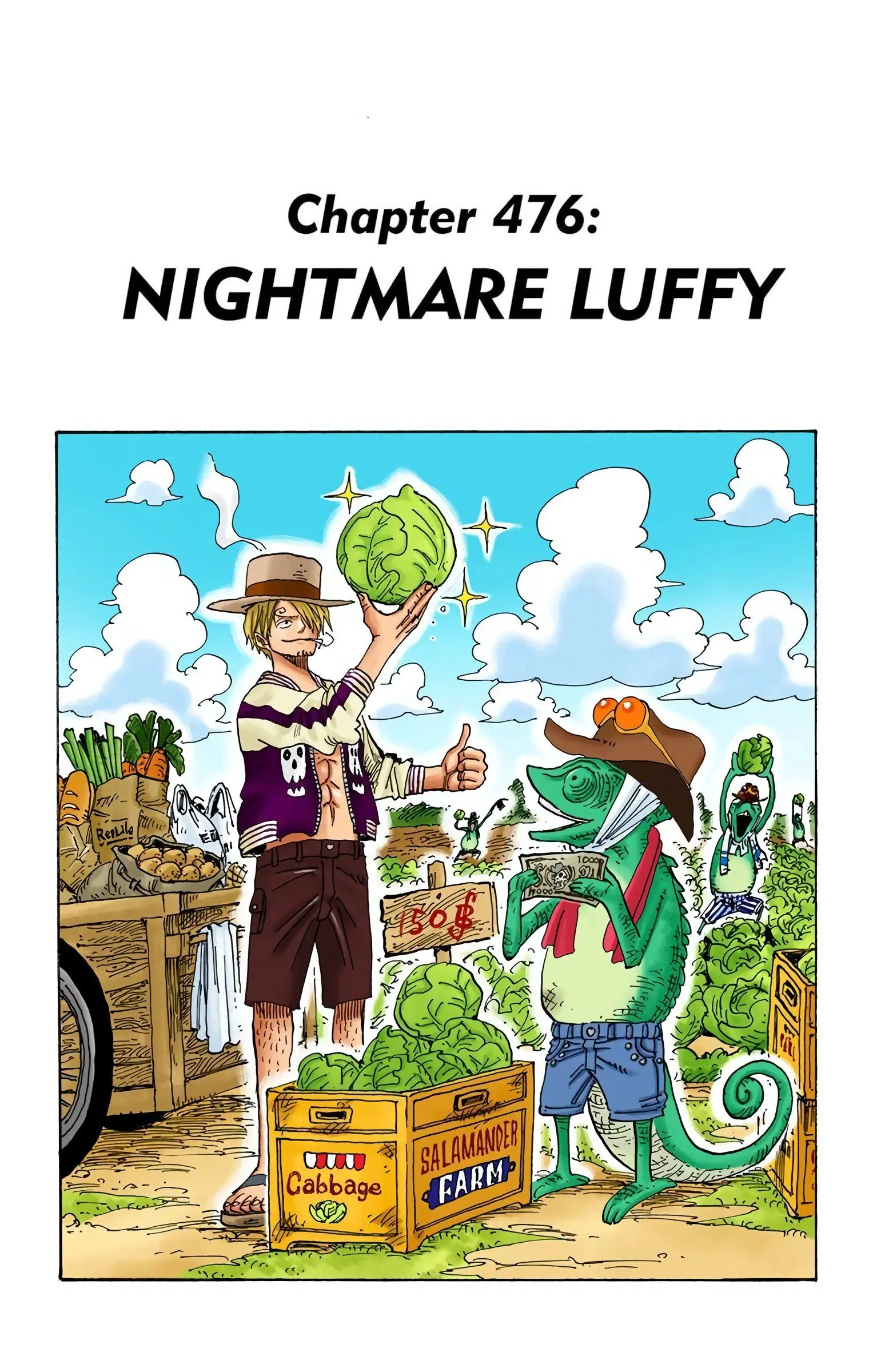 One Piece Colored, chapter 476, page 1
