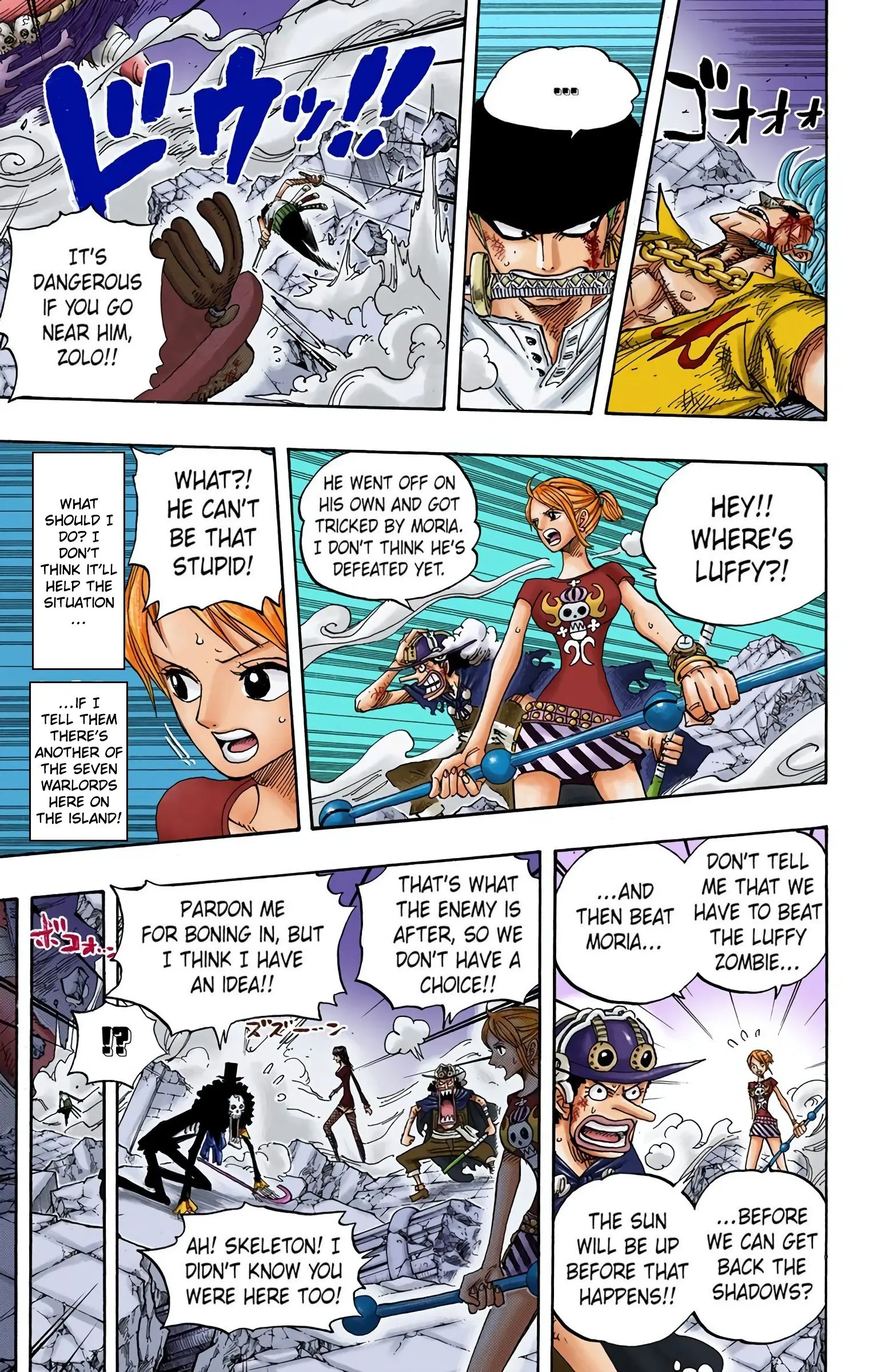 One Piece Colored, chapter 476, page 12
