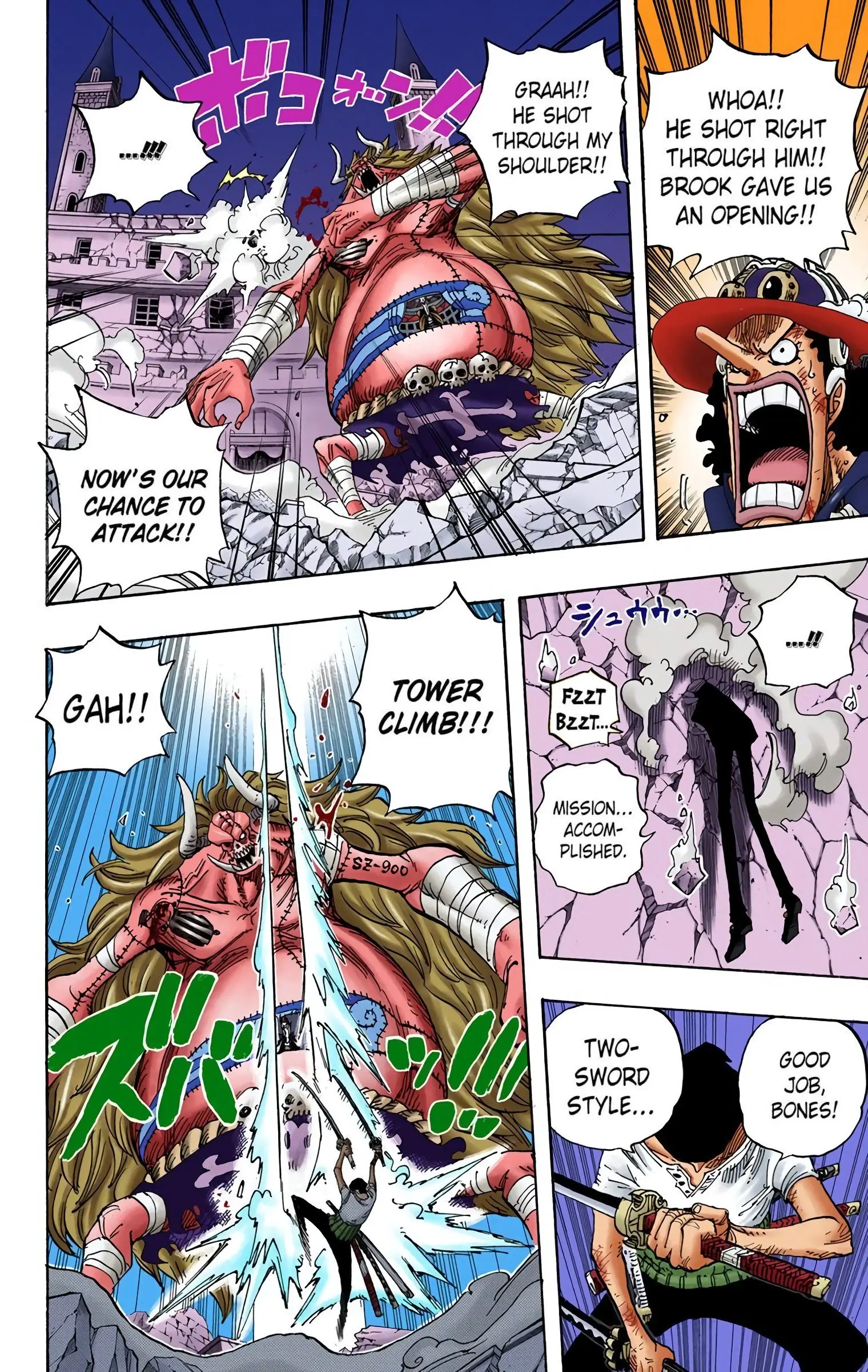 One Piece Colored, chapter 476, page 15