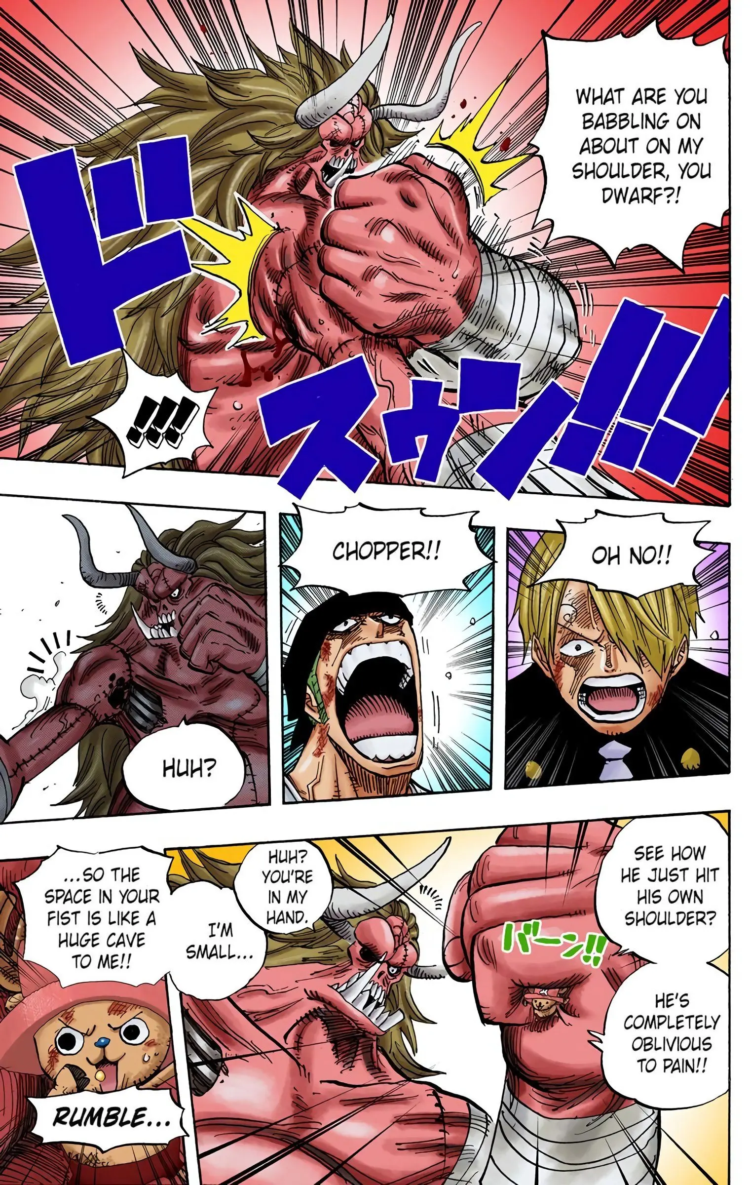 One Piece Colored, chapter 477, page 14