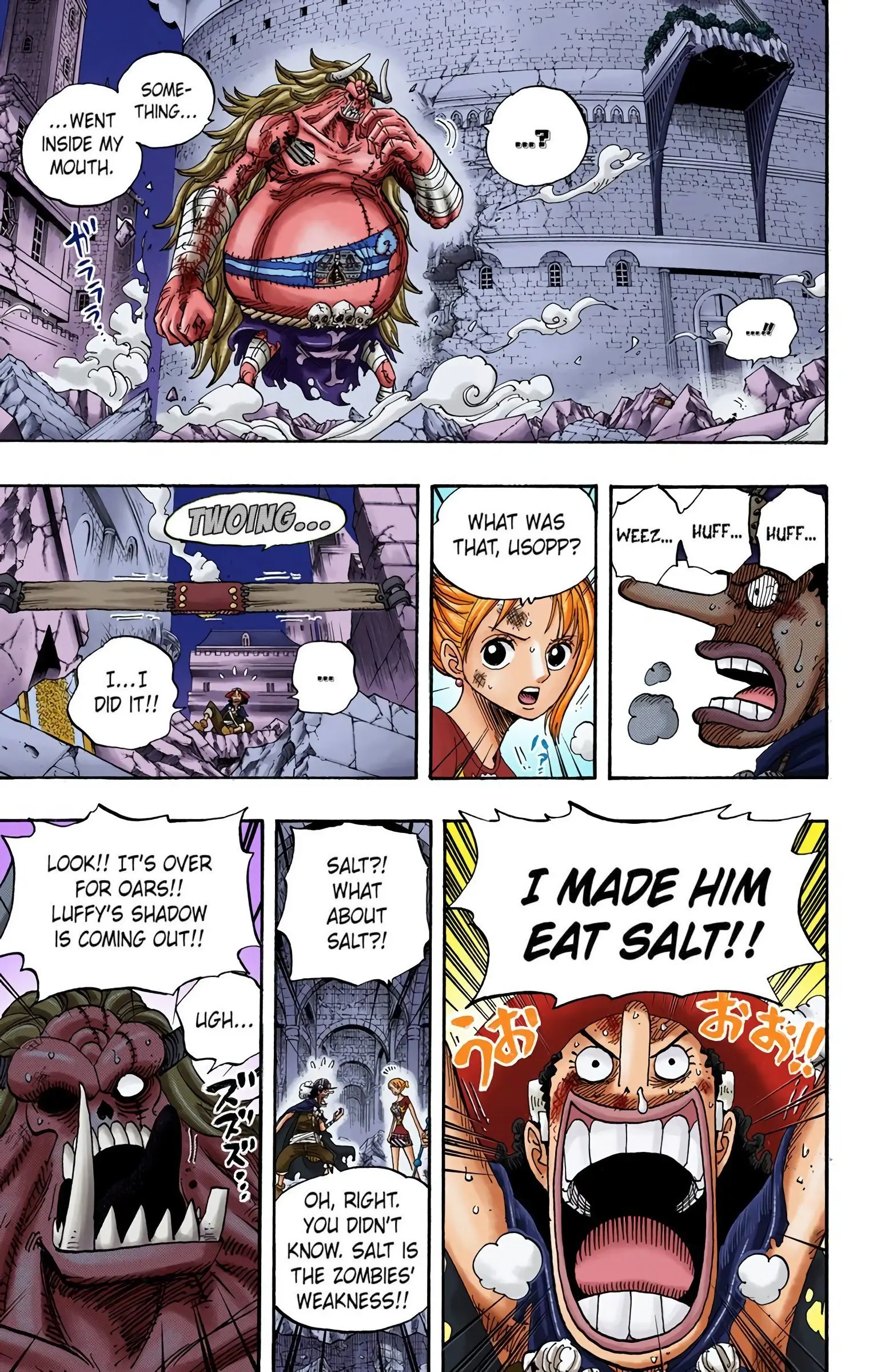 One Piece Colored, chapter 478, page 6