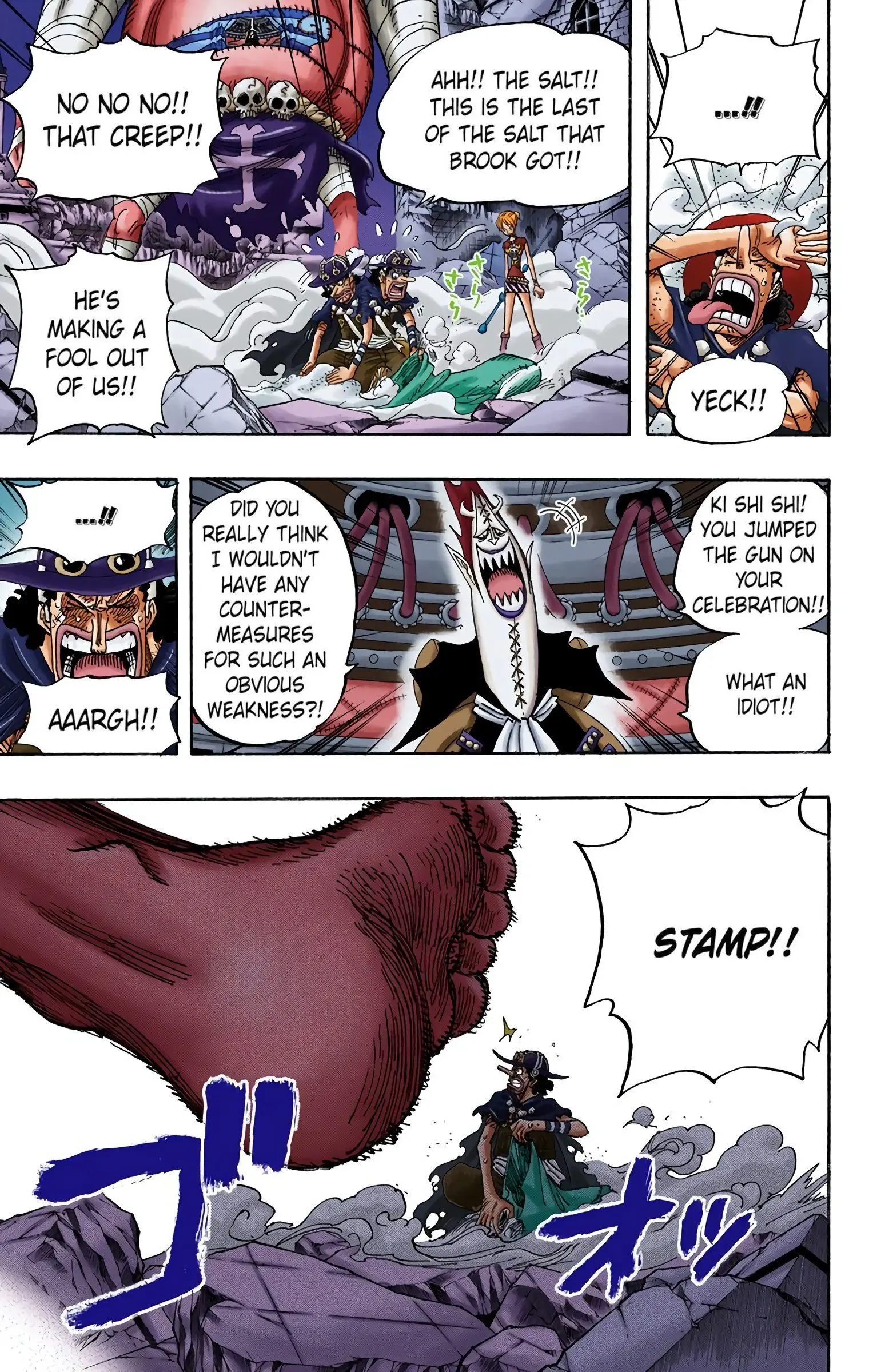 One Piece Colored, chapter 478, page 8