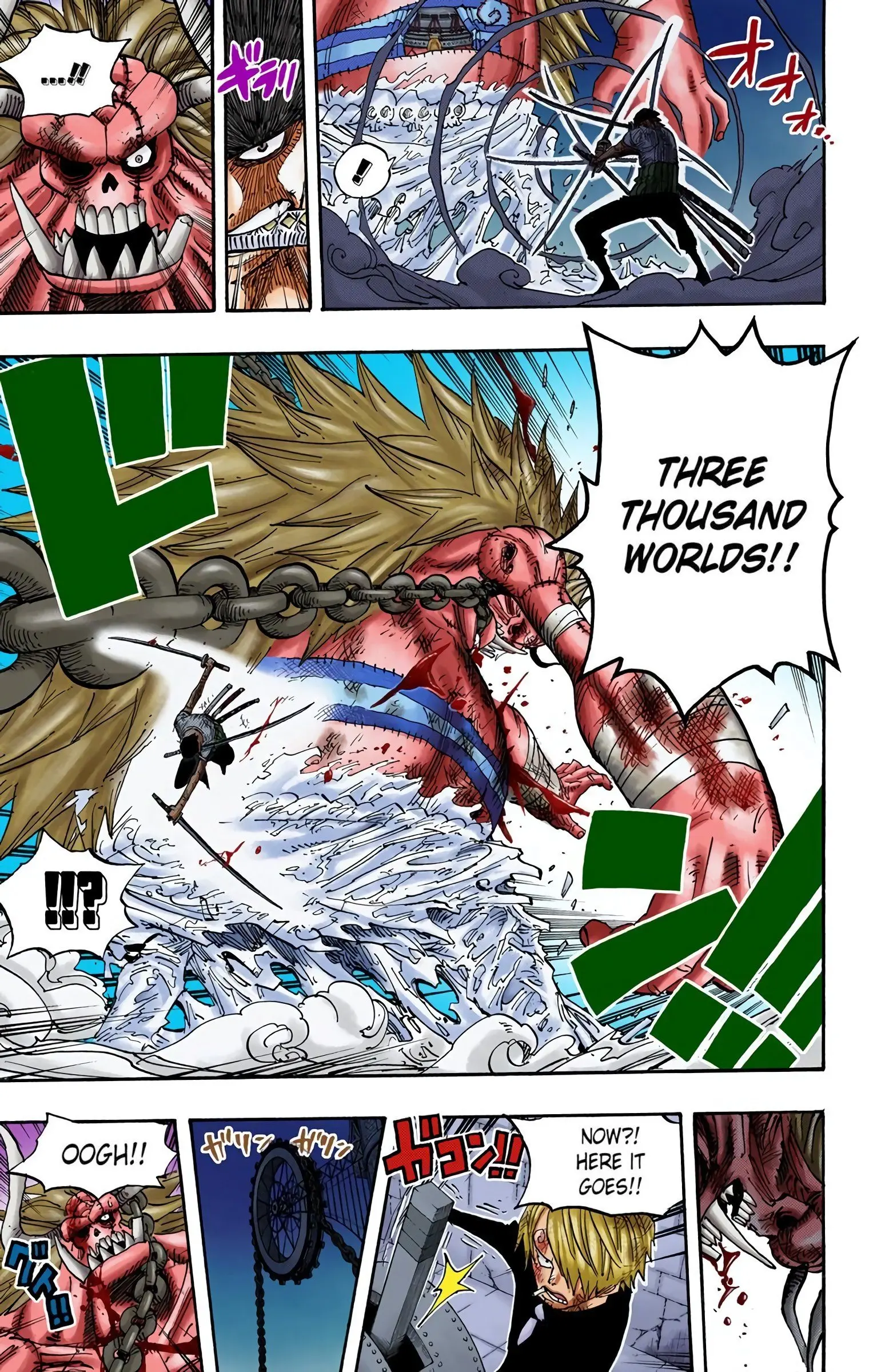 One Piece Colored, chapter 480, page 14